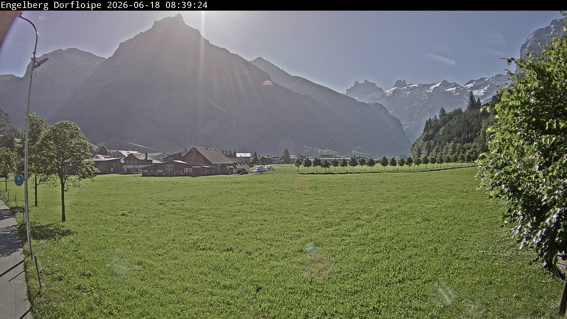 Archived image Webcam Engelberg: View Cross Country
