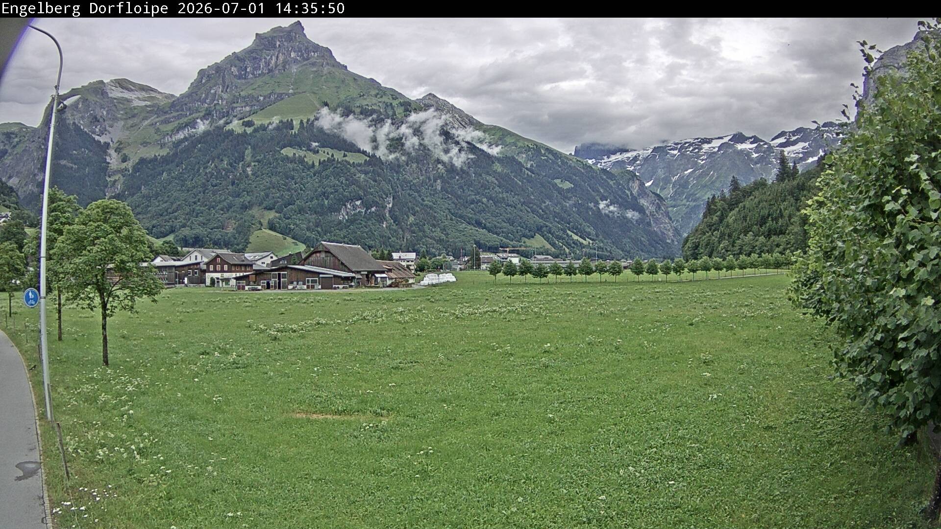 Archiv Foto Webcam Engelberg: Erlenwiese