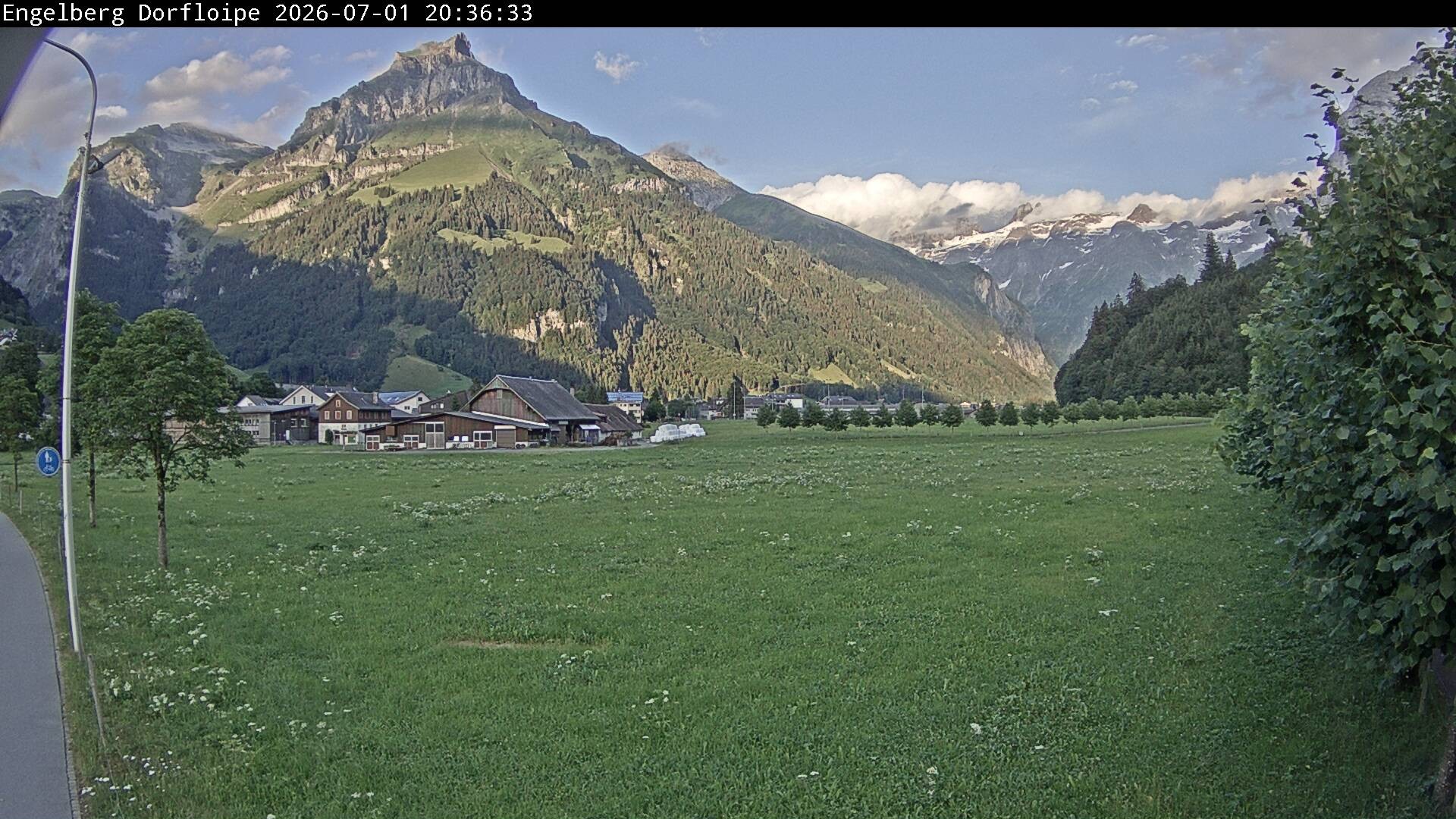 Archiv Foto Webcam Engelberg: Erlenwiese