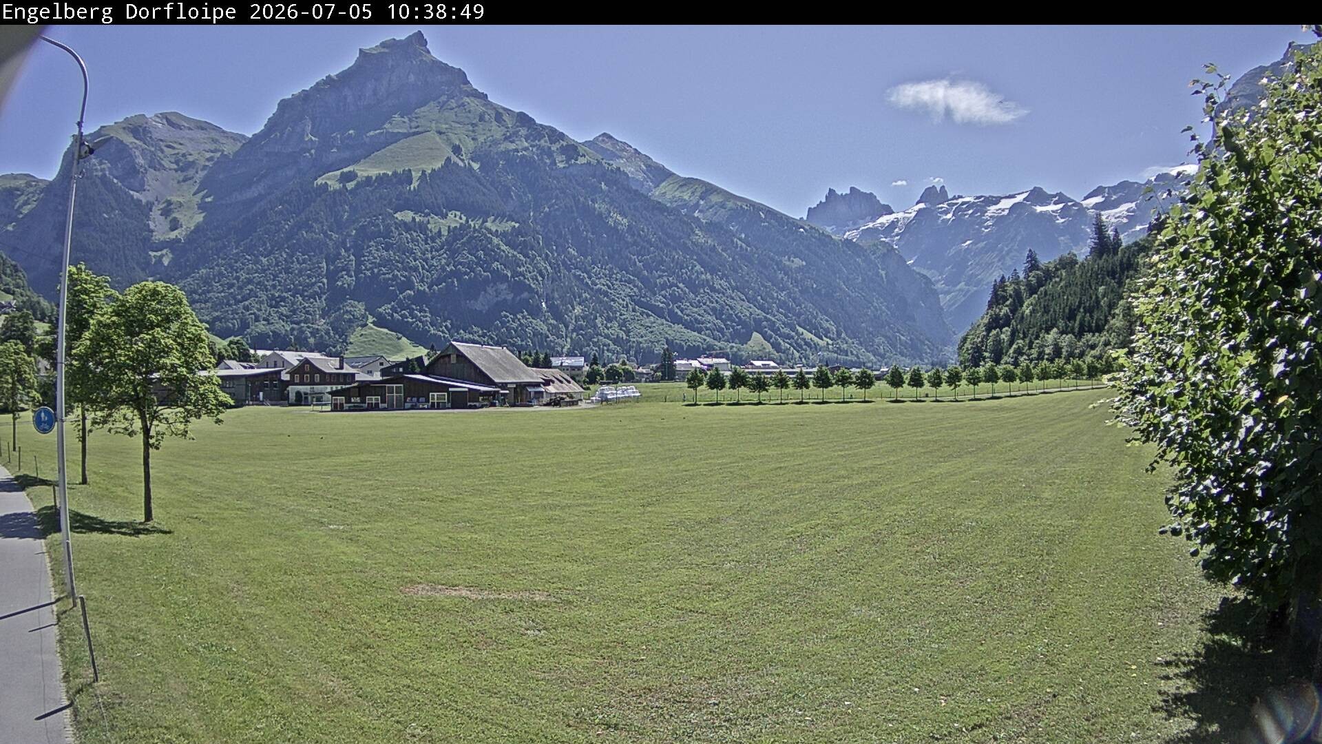 Archived image Webcam Engelberg: View Cross Country