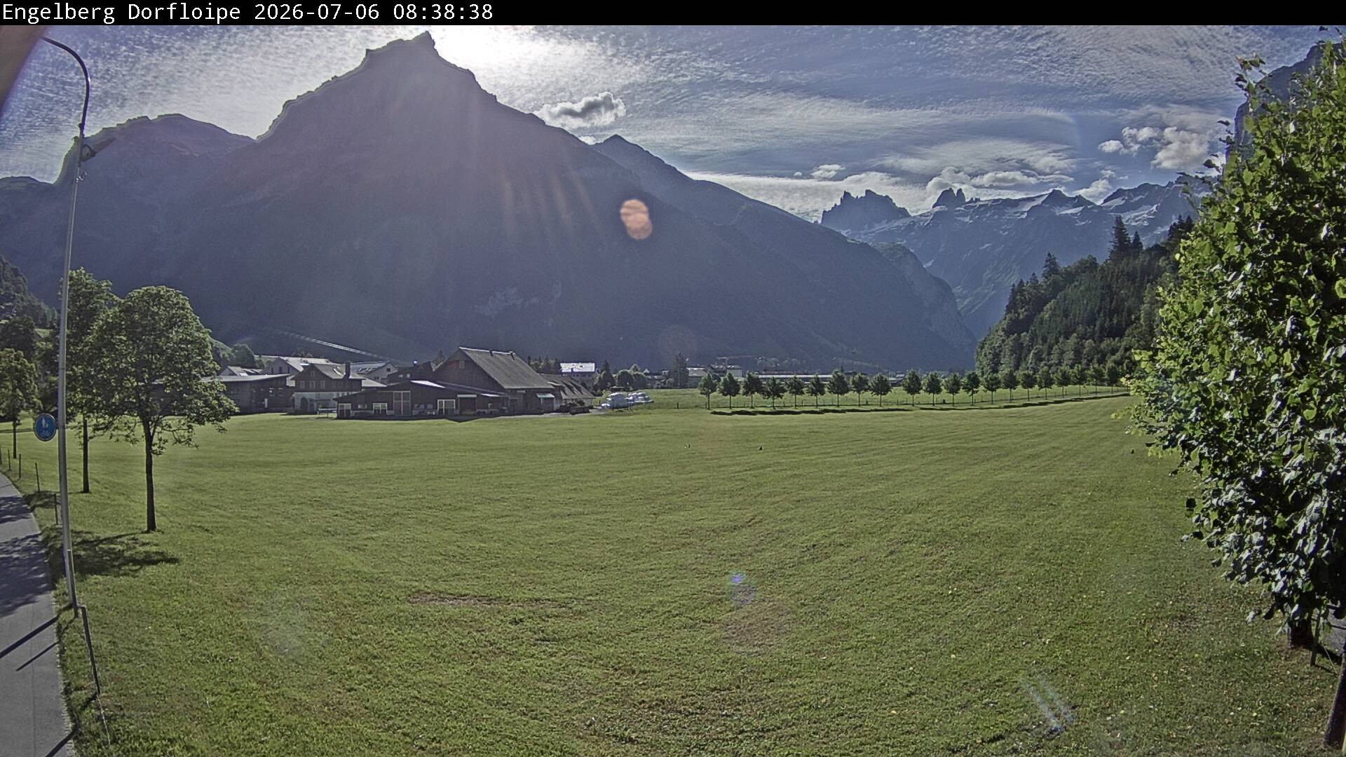 Archiv Foto Webcam Engelberg: Erlenwiese