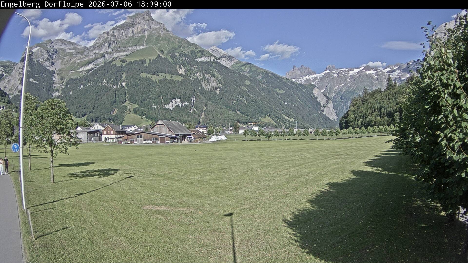 Archiv Foto Webcam Engelberg: Erlenwiese