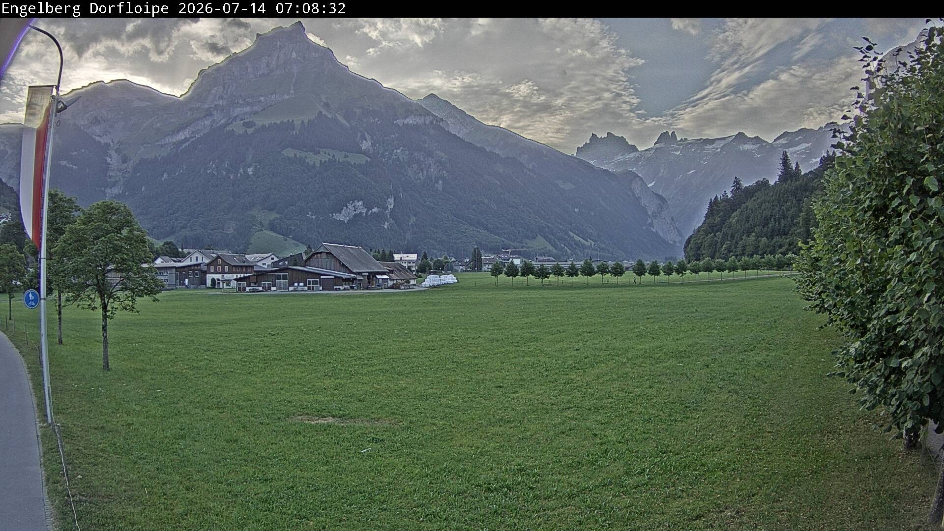 Archived image Webcam Engelberg: View Cross Country