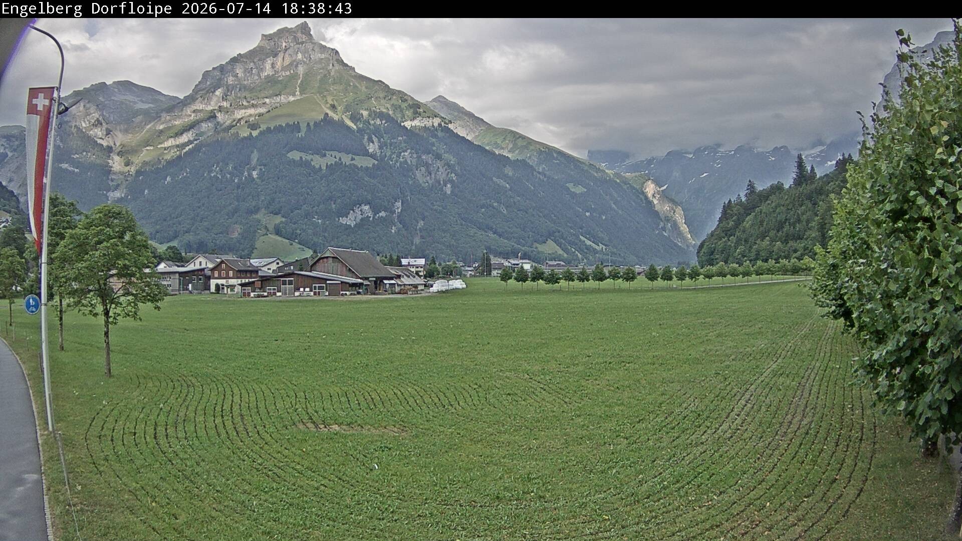 Archived image Webcam Engelberg: View Cross Country