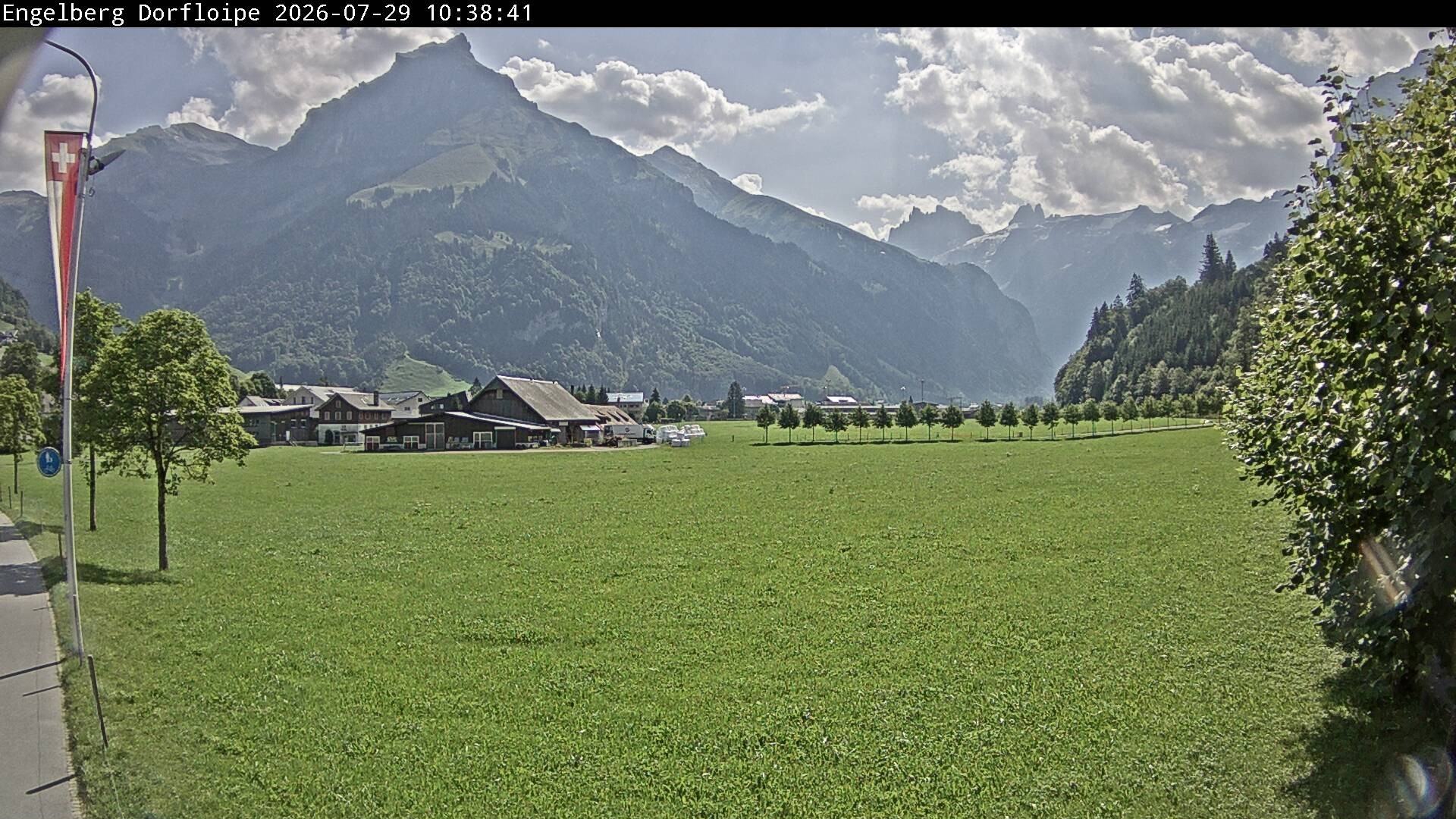 Archiv Foto Webcam Engelberg: Erlenwiese