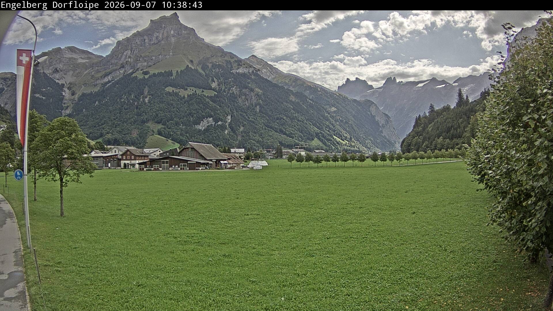 Archiv Foto Webcam Engelberg: Erlenwiese