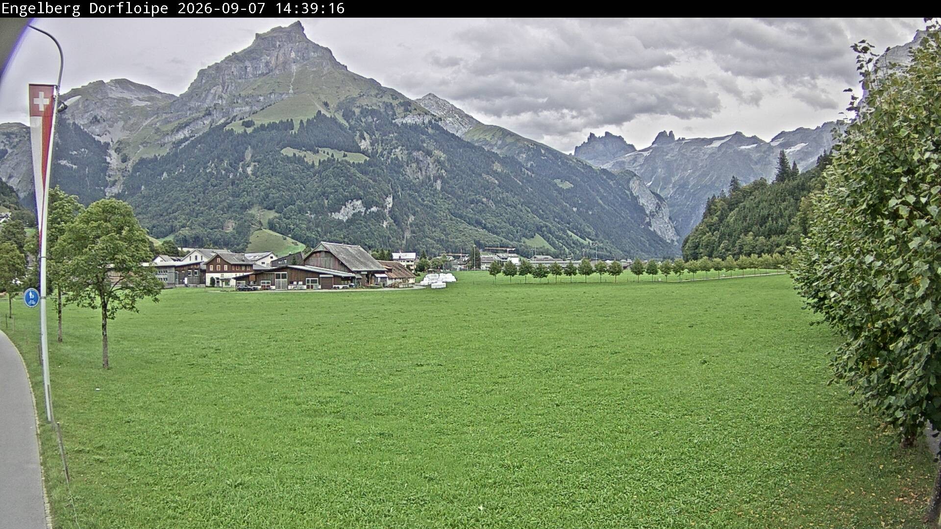 Archiv Foto Webcam Engelberg: Erlenwiese