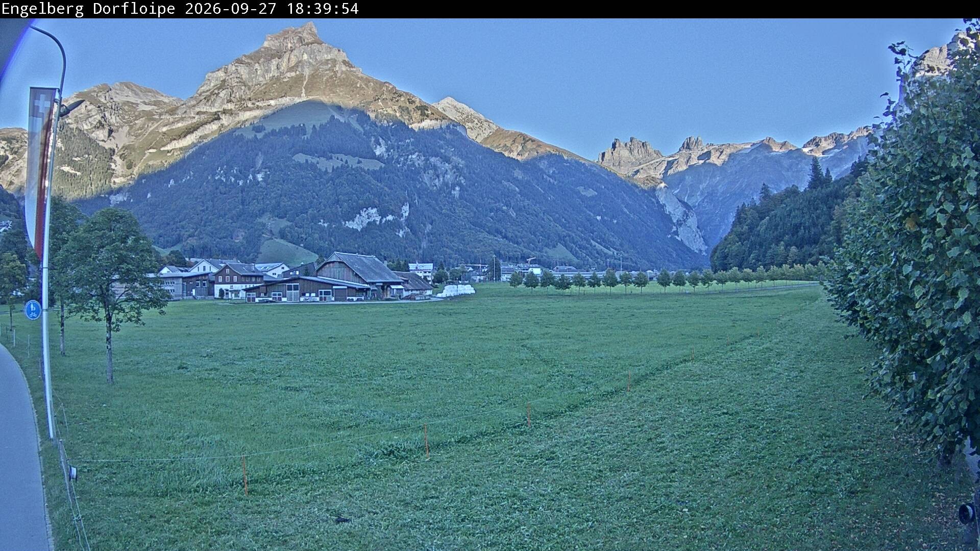 Archiv Foto Webcam Engelberg: Erlenwiese