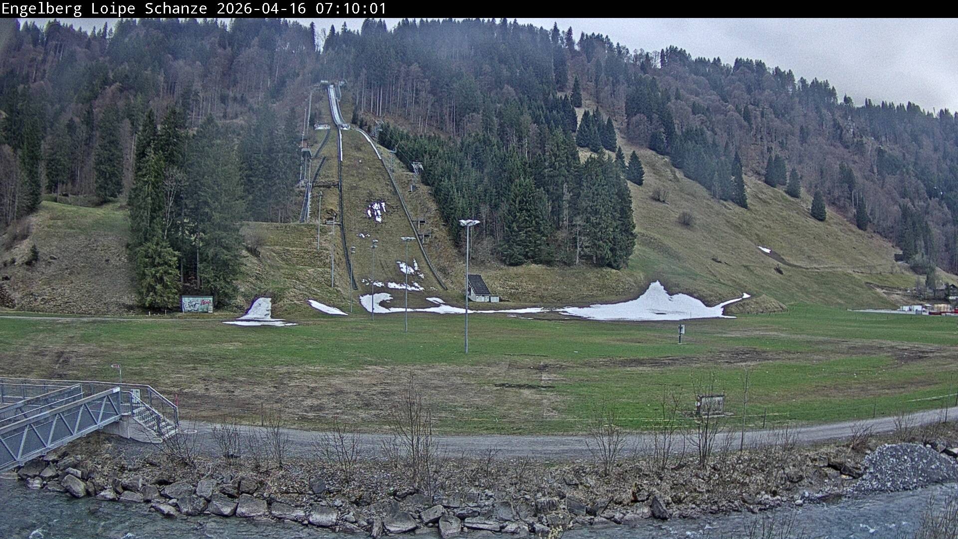 Archived image Webcam Engelberg: Ski Jumping