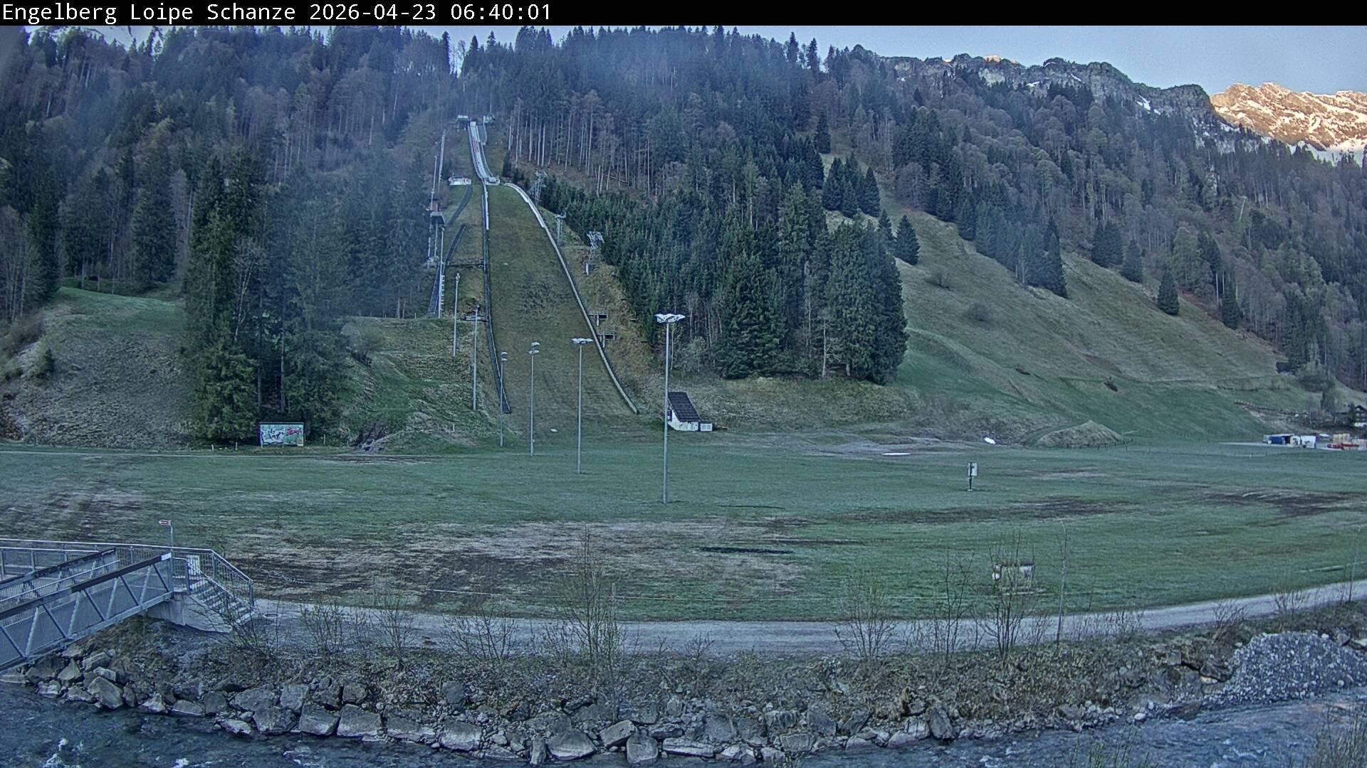 Archiv Foto Webcam Engelberg: Weltcup Schanze
