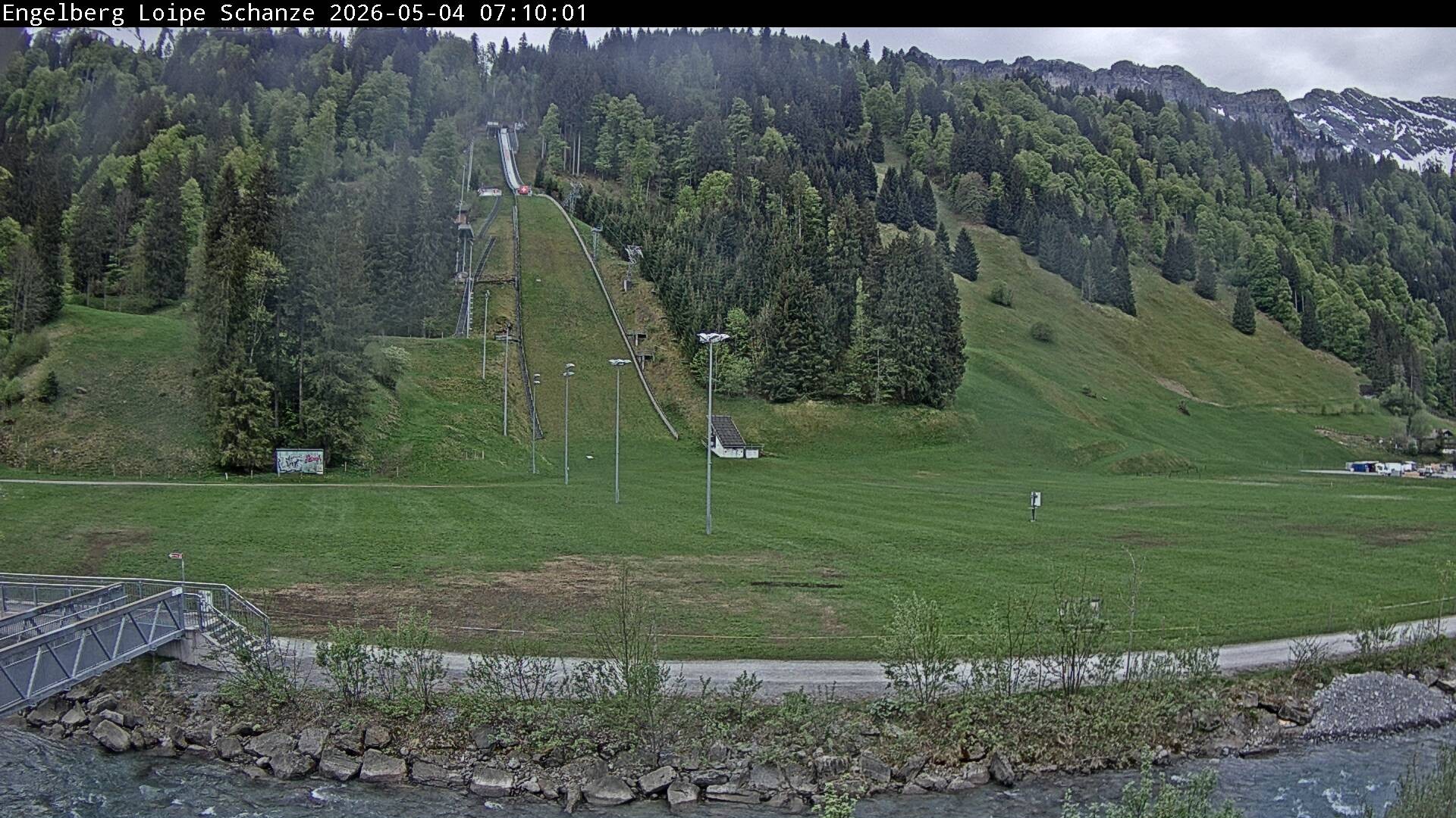 Archiv Foto Webcam Engelberg: Weltcup Schanze
