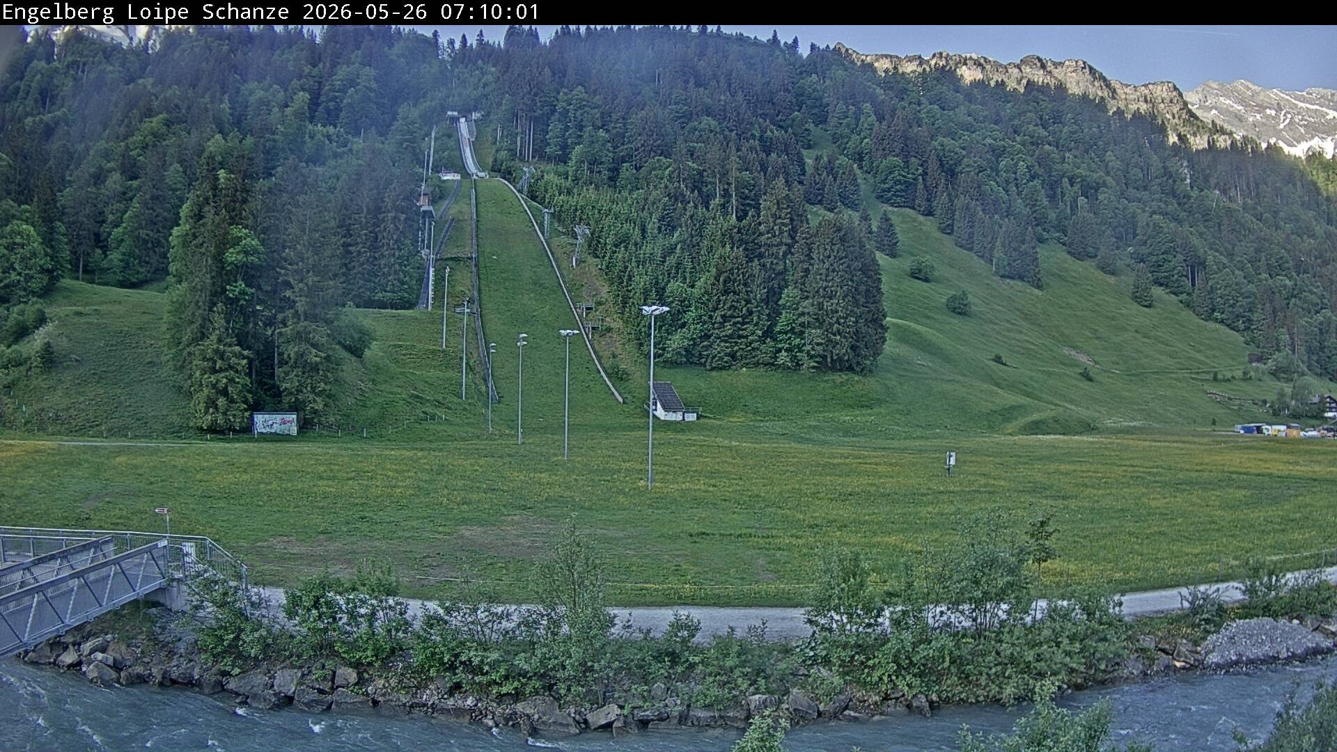 Archiv Foto Webcam Engelberg: Weltcup Schanze