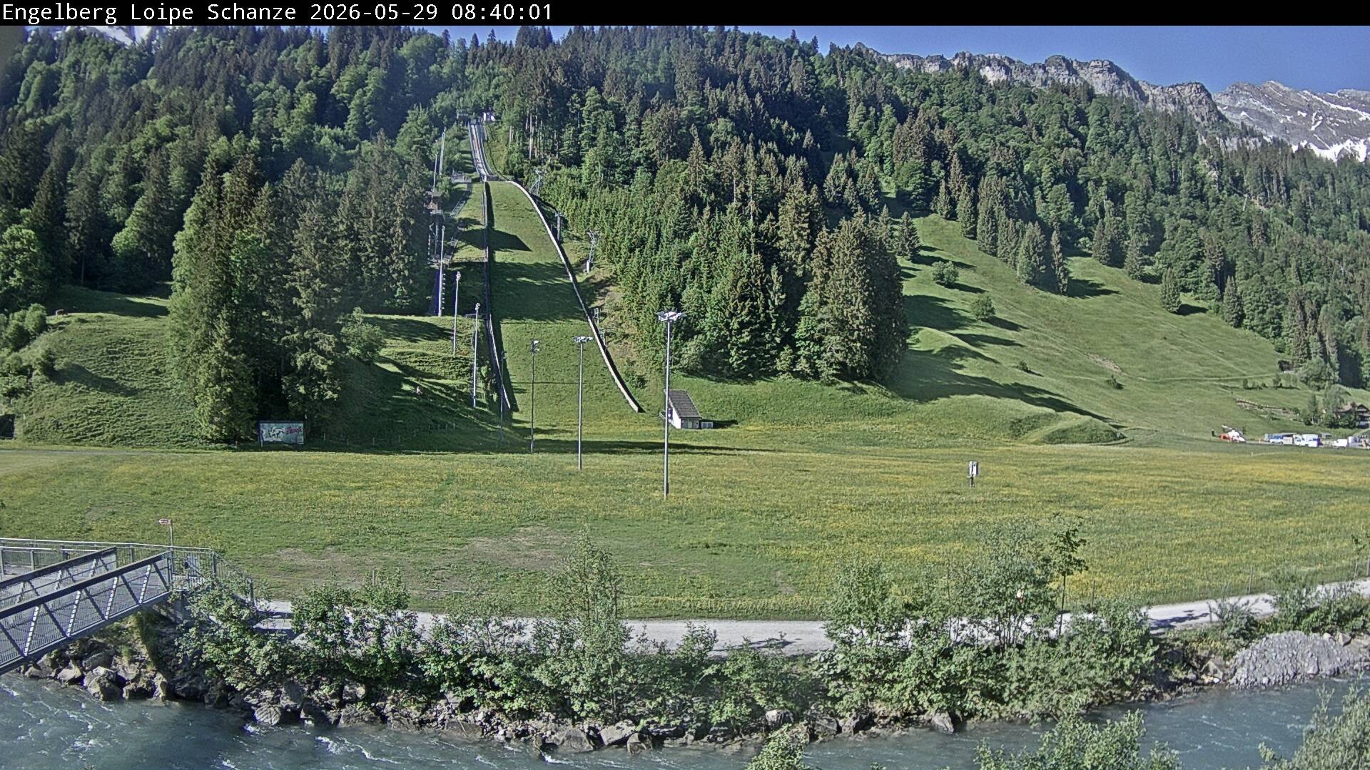 Archiv Foto Webcam Engelberg: Weltcup Schanze