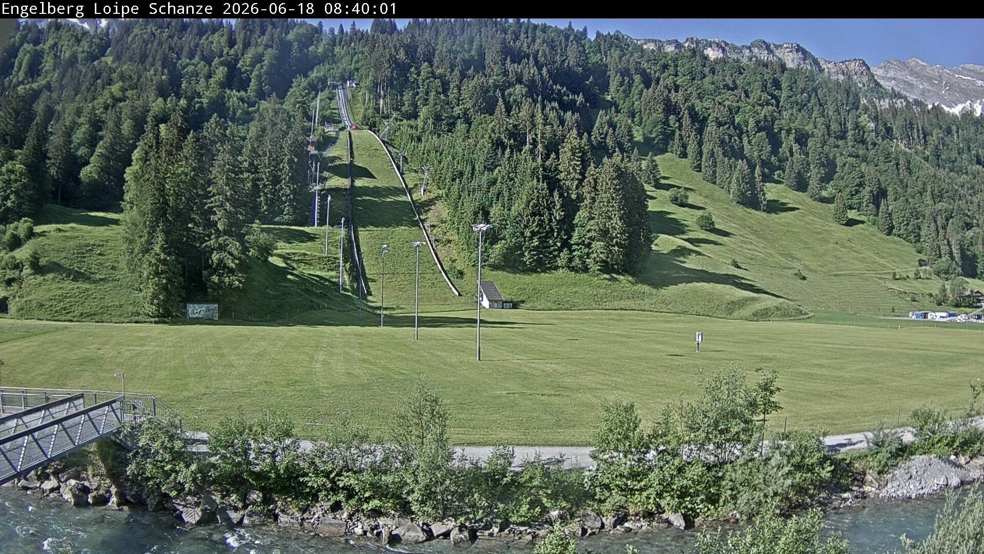 Archiv Foto Webcam Engelberg: Weltcup Schanze