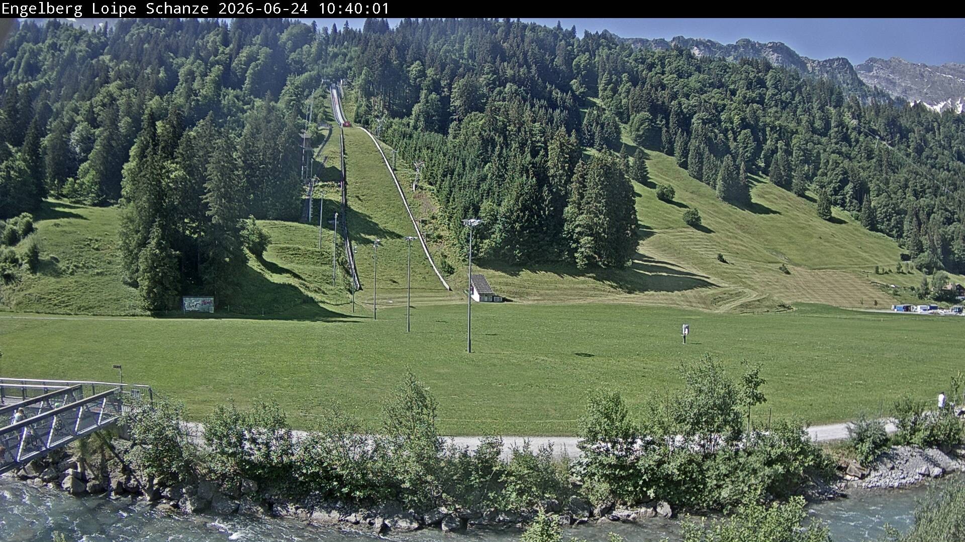Archiv Foto Webcam Engelberg: Weltcup Schanze