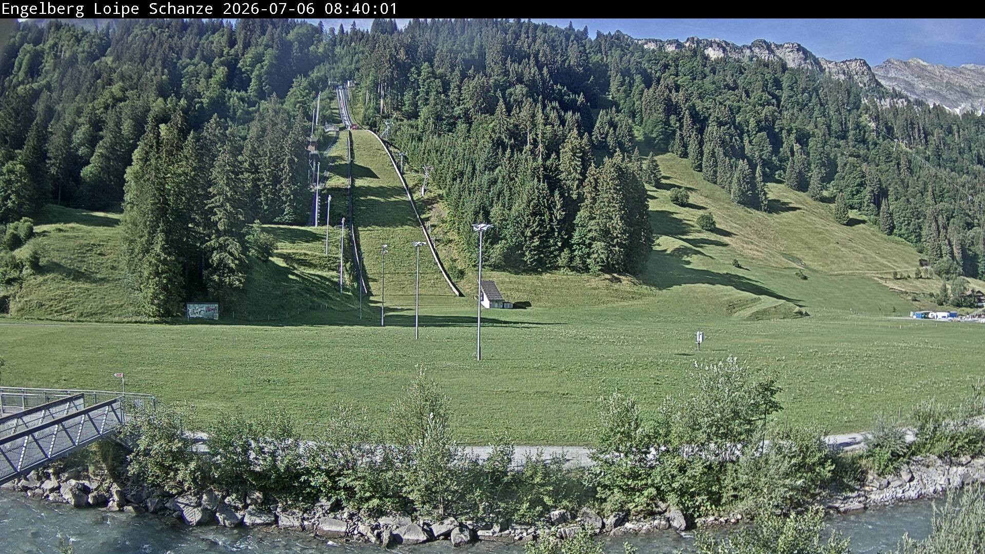 Archiv Foto Webcam Engelberg: Weltcup Schanze