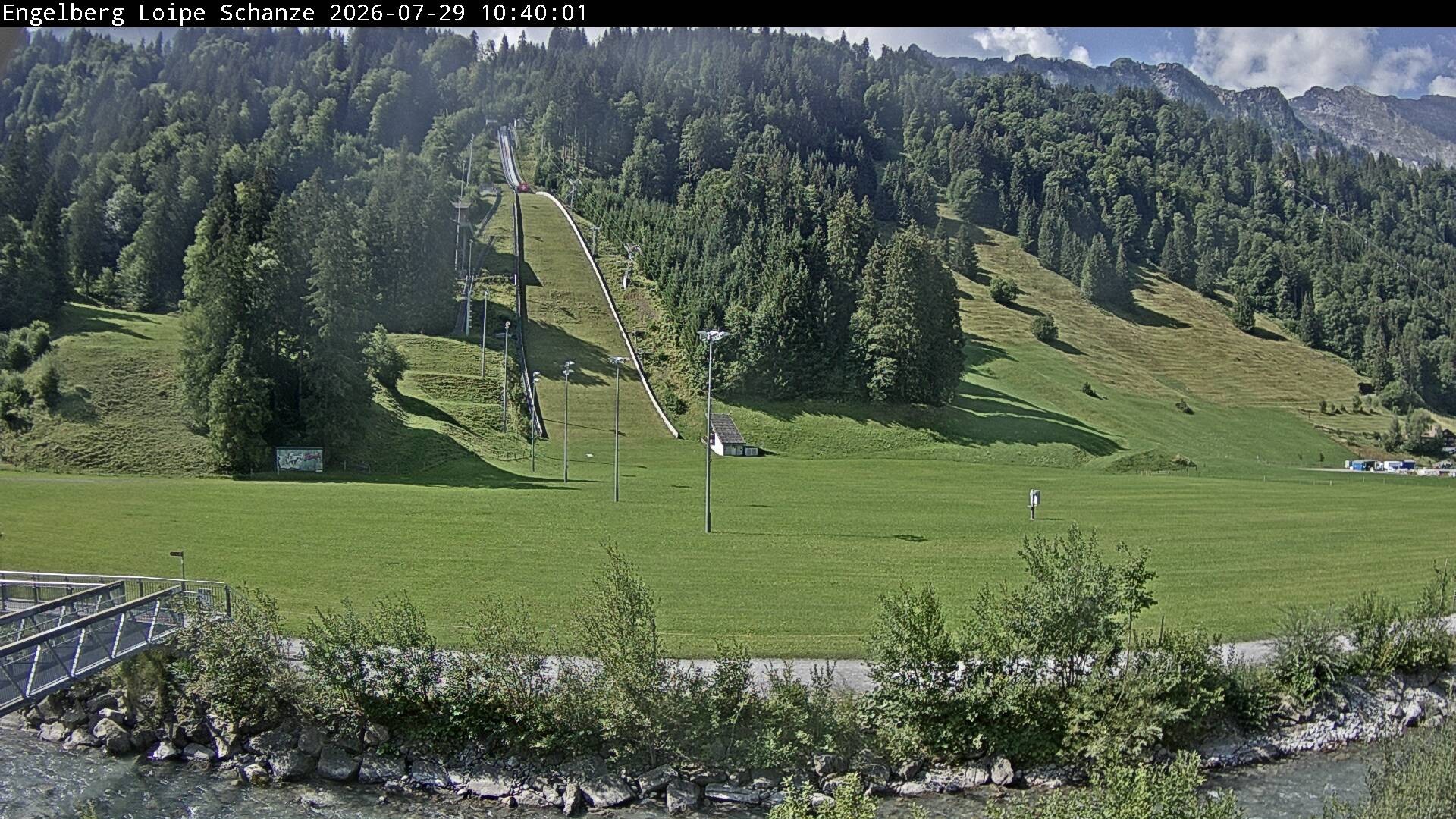 Archiv Foto Webcam Engelberg: Weltcup Schanze