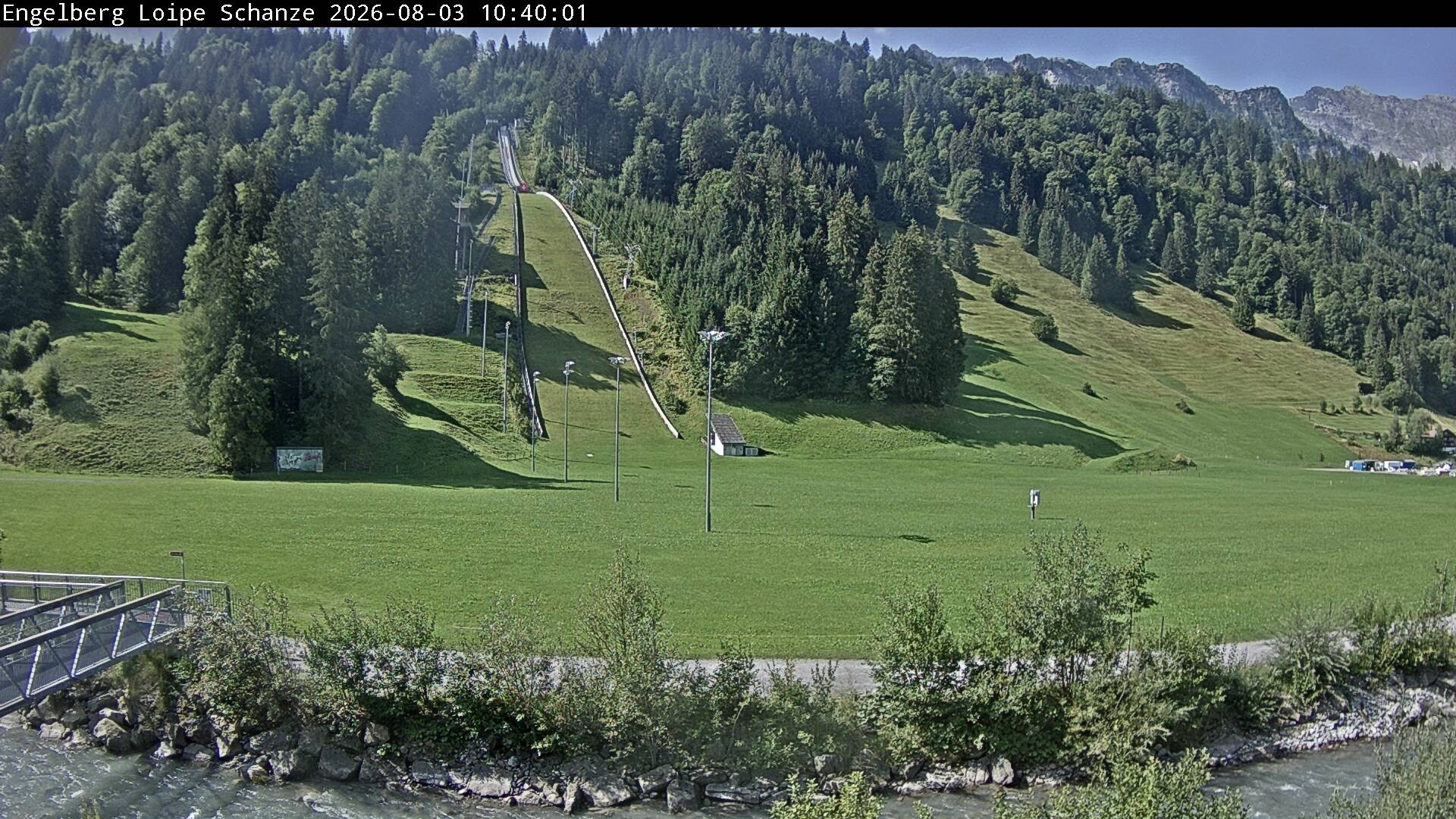 Archiv Foto Webcam Engelberg: Weltcup Schanze