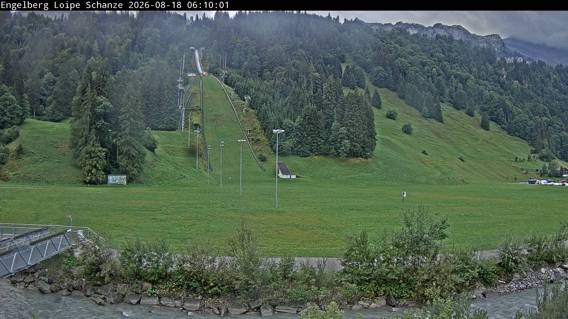 Archiv Foto Webcam Engelberg: Weltcup Schanze