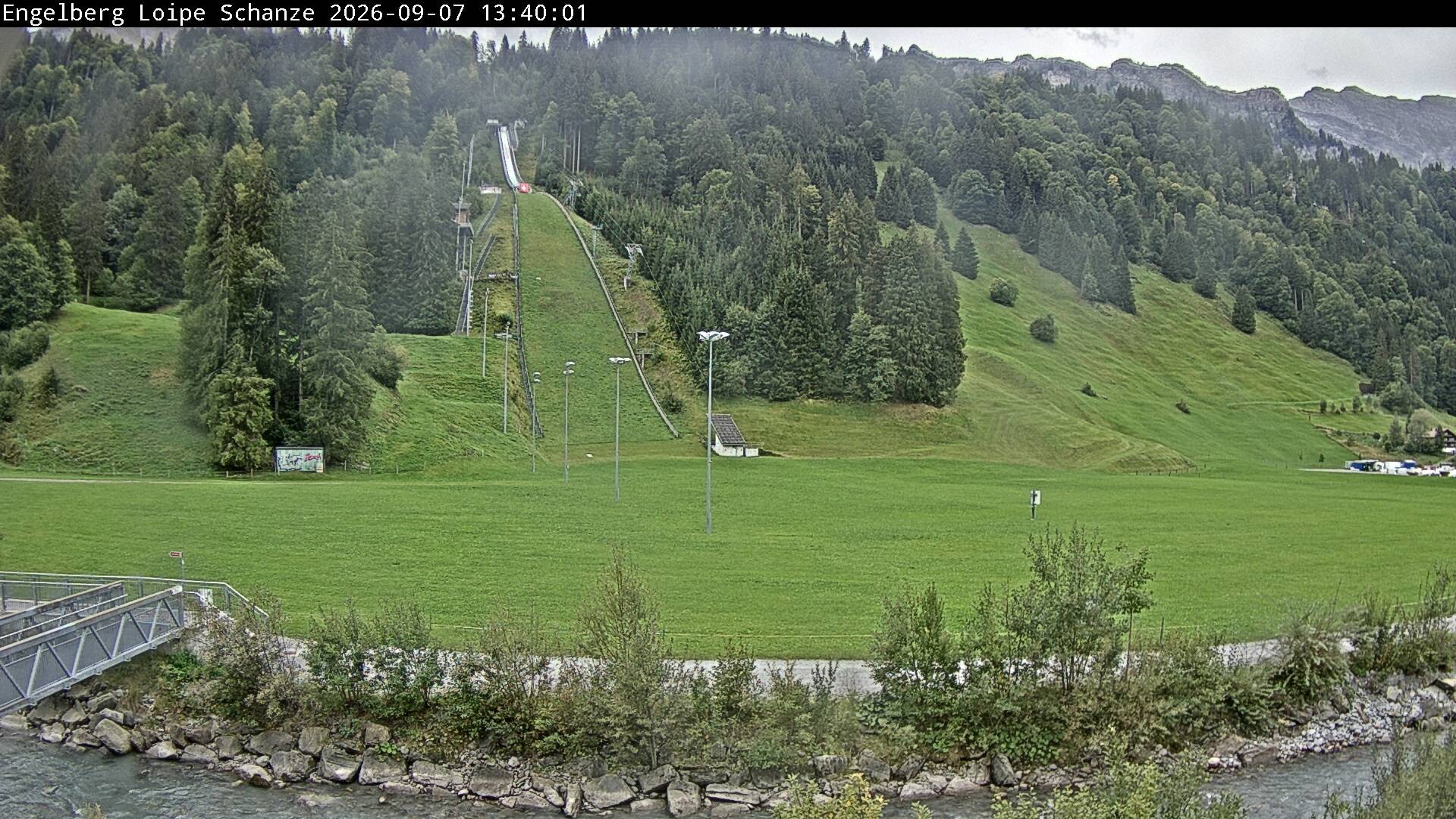 Archiv Foto Webcam Engelberg: Weltcup Schanze