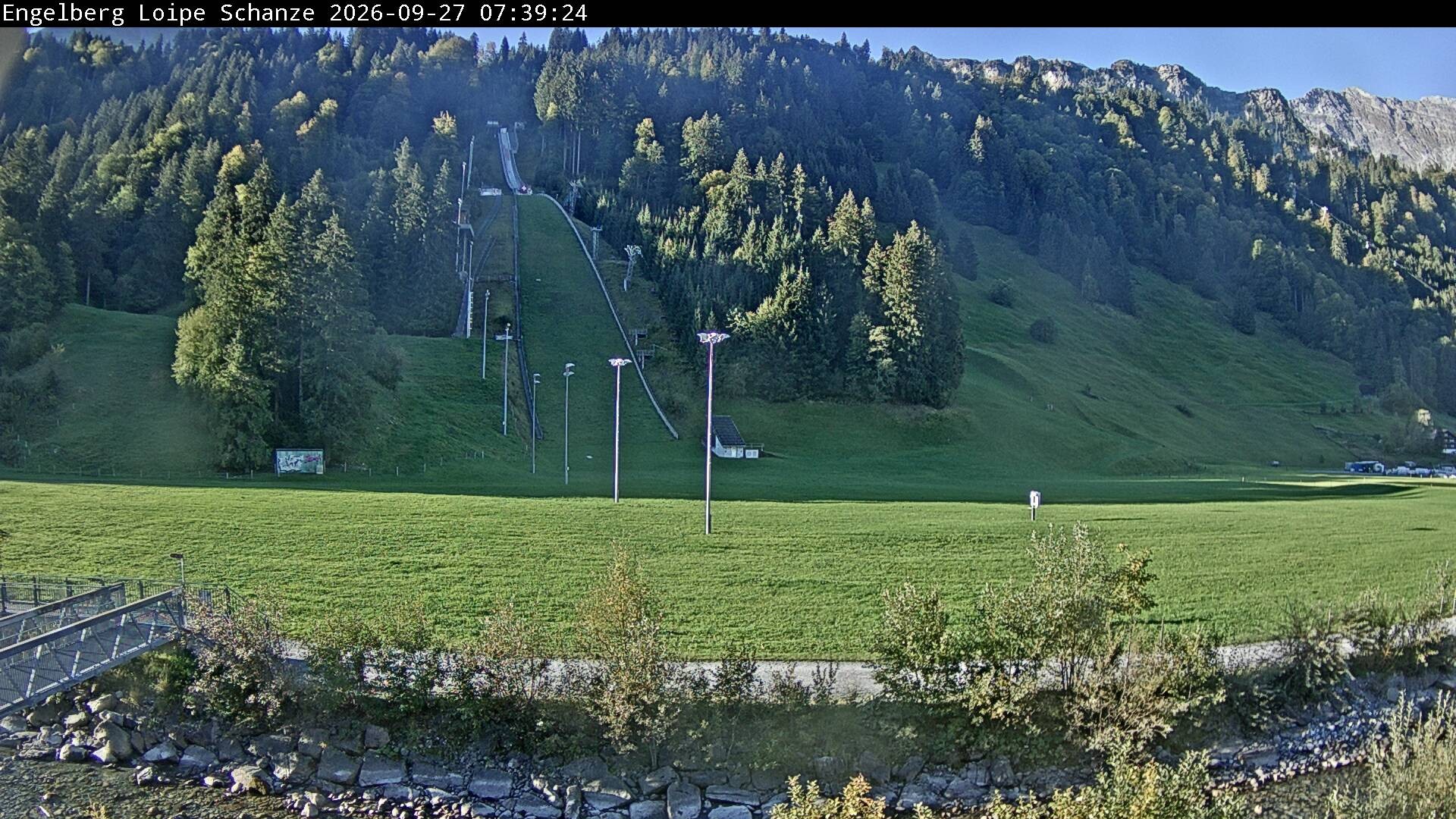 Archiv Foto Webcam Engelberg: Weltcup Schanze