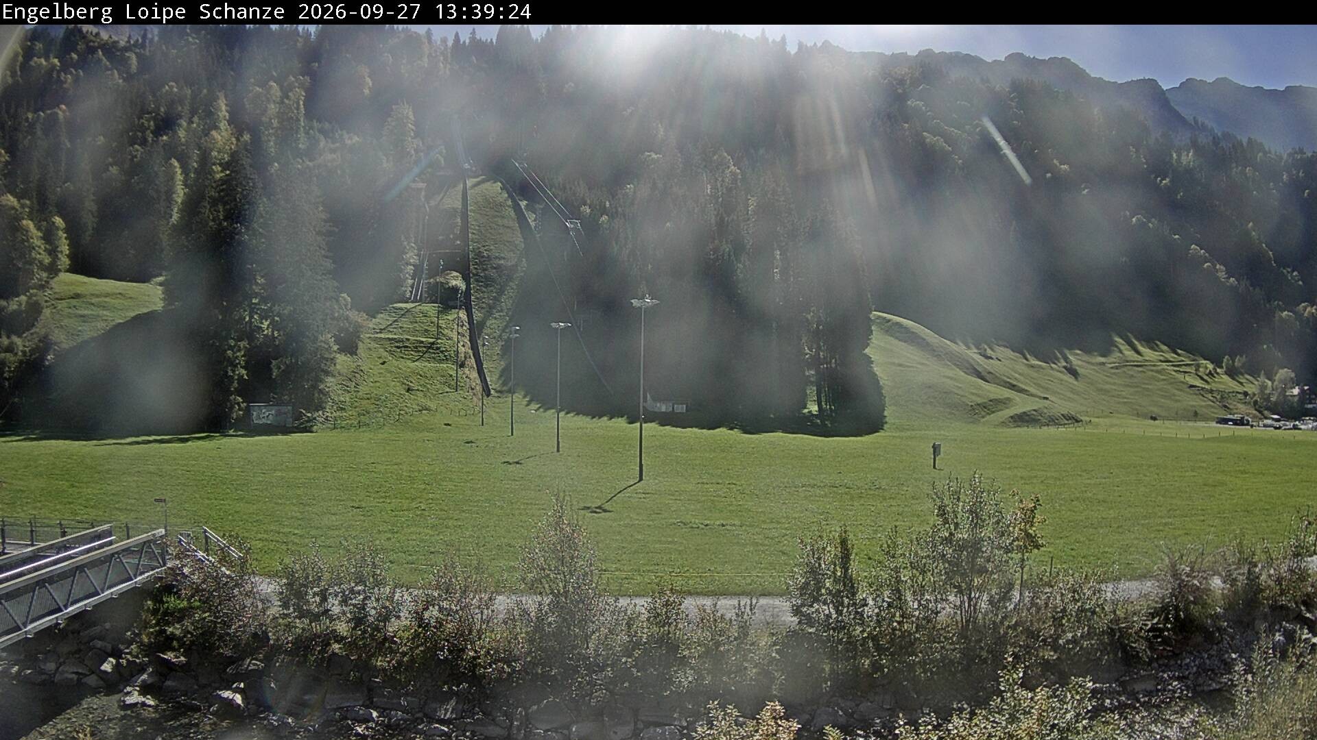 Archiv Foto Webcam Engelberg: Weltcup Schanze