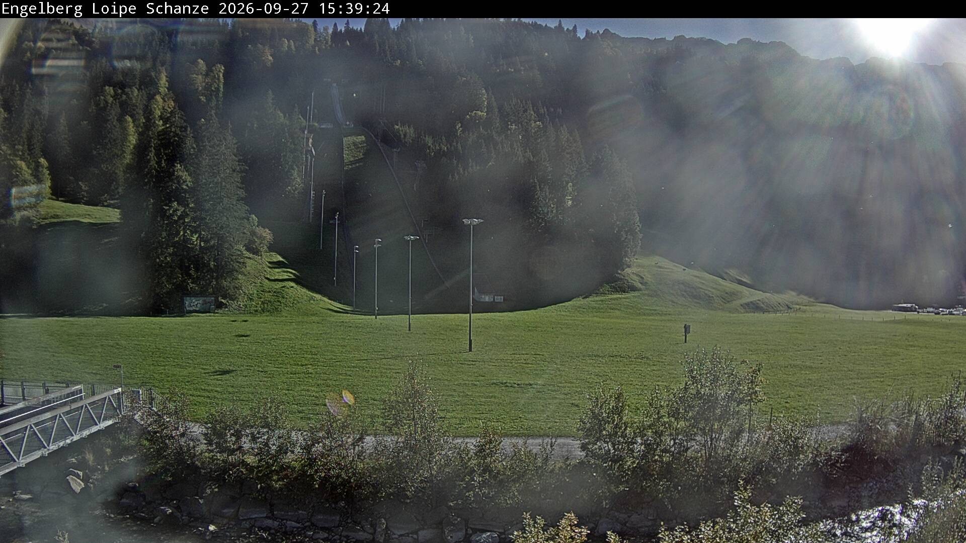Archiv Foto Webcam Engelberg: Weltcup Schanze