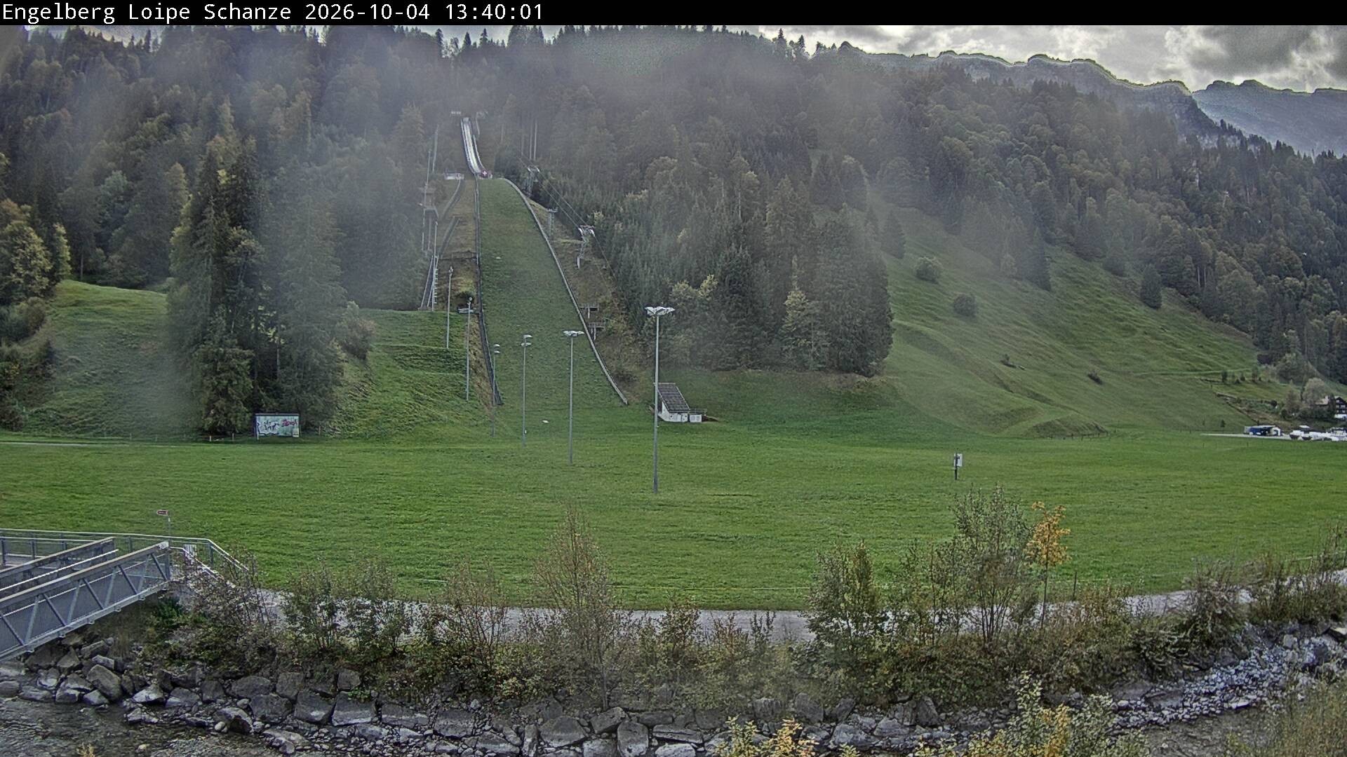 Archiv Foto Webcam Engelberg: Weltcup Schanze