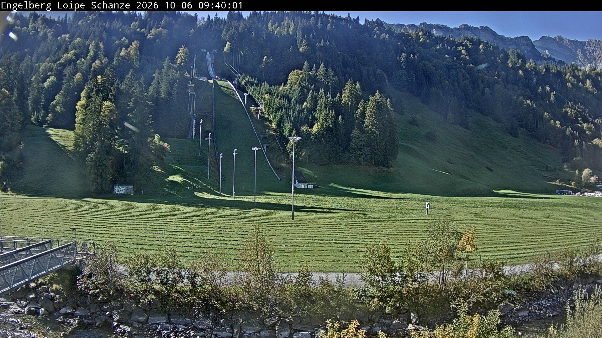 Archived image Webcam Engelberg: Ski Jumping