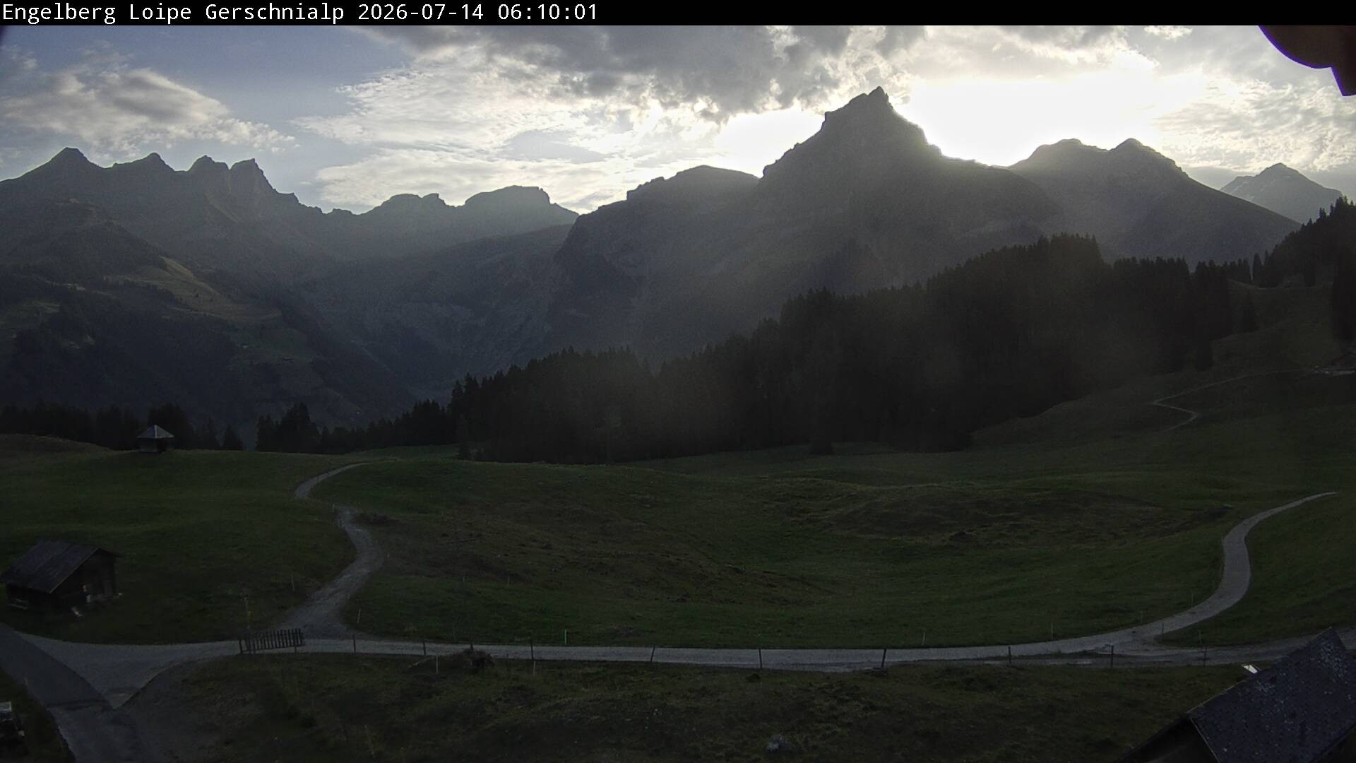 Archiv Foto Webcam Engelberg: Blick Gerschnialp