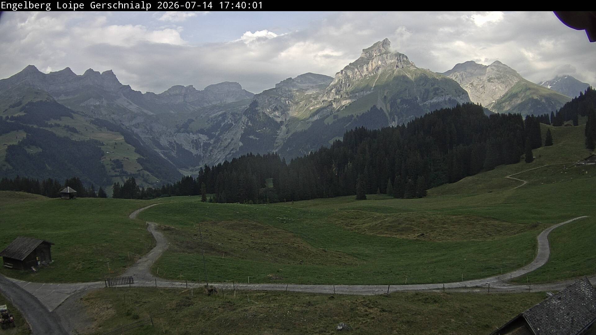 Archiv Foto Webcam Engelberg: Blick Gerschnialp