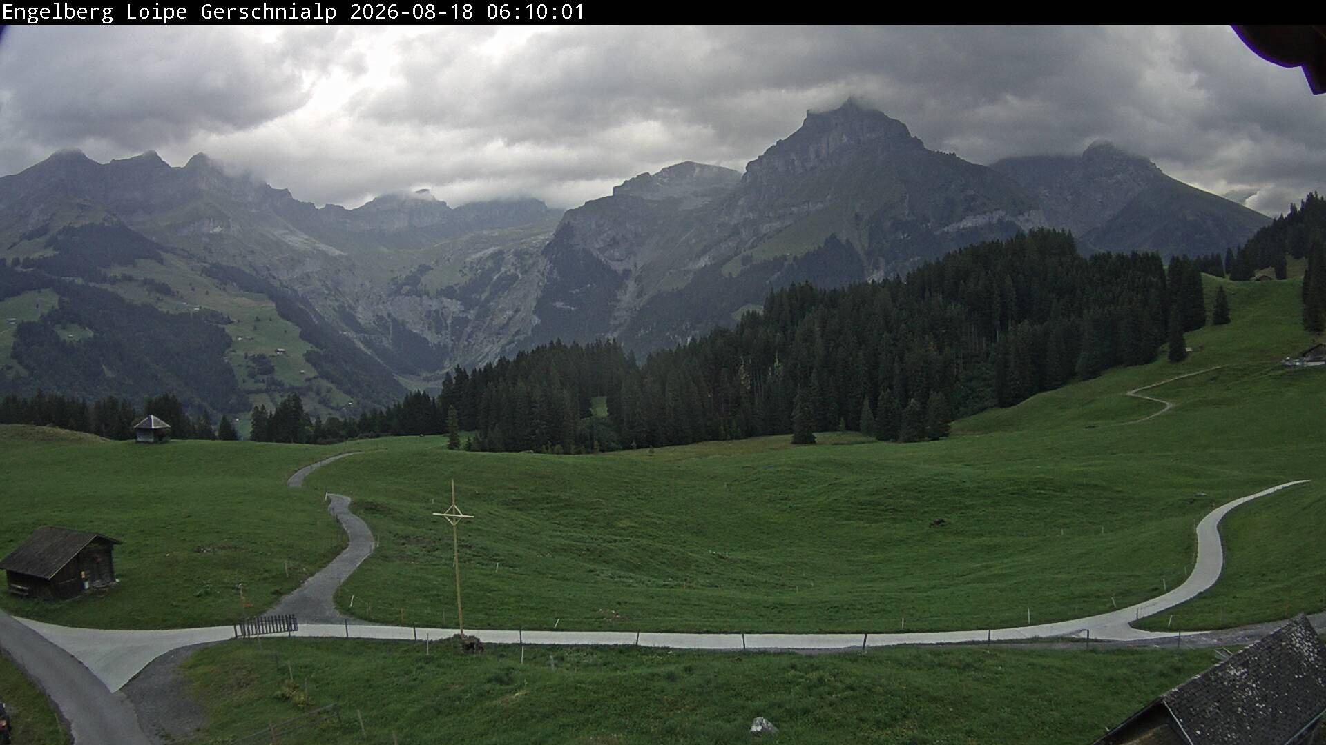Archiv Foto Webcam Engelberg: Blick Gerschnialp