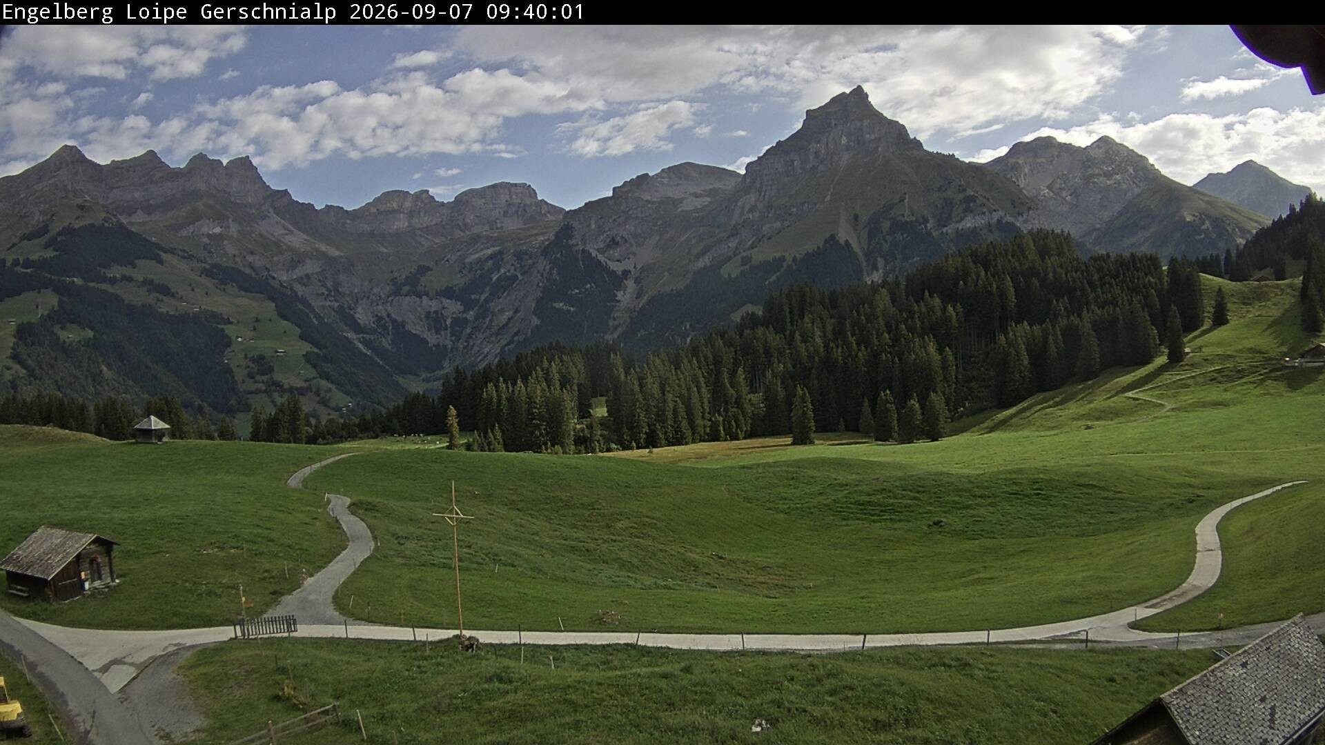 Archiv Foto Webcam Engelberg: Blick Gerschnialp