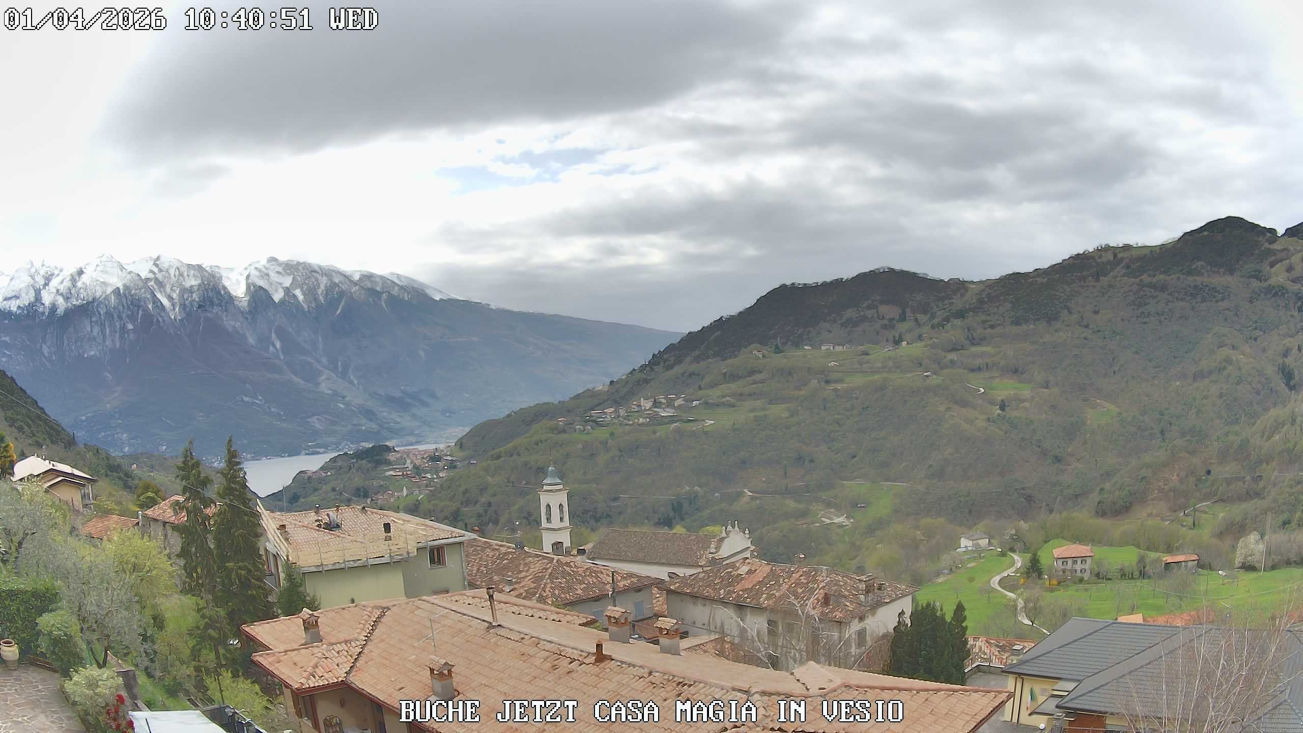 Archiv Foto Webcam Casa Magia in Vesio, Tremosine sul Garda