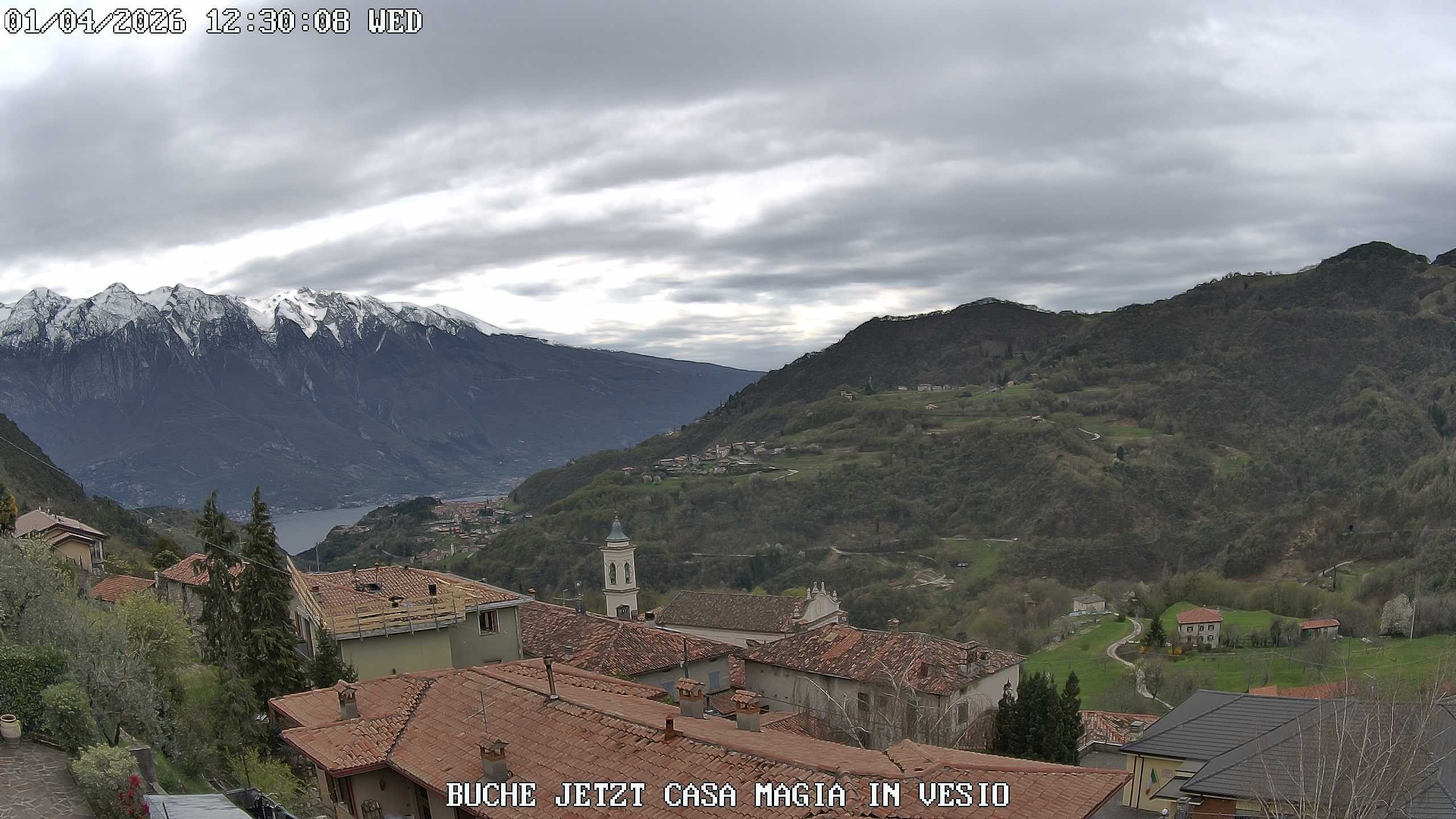 Archived image Webcam Lake Garda Casa Magia, Tremosine sul Garda