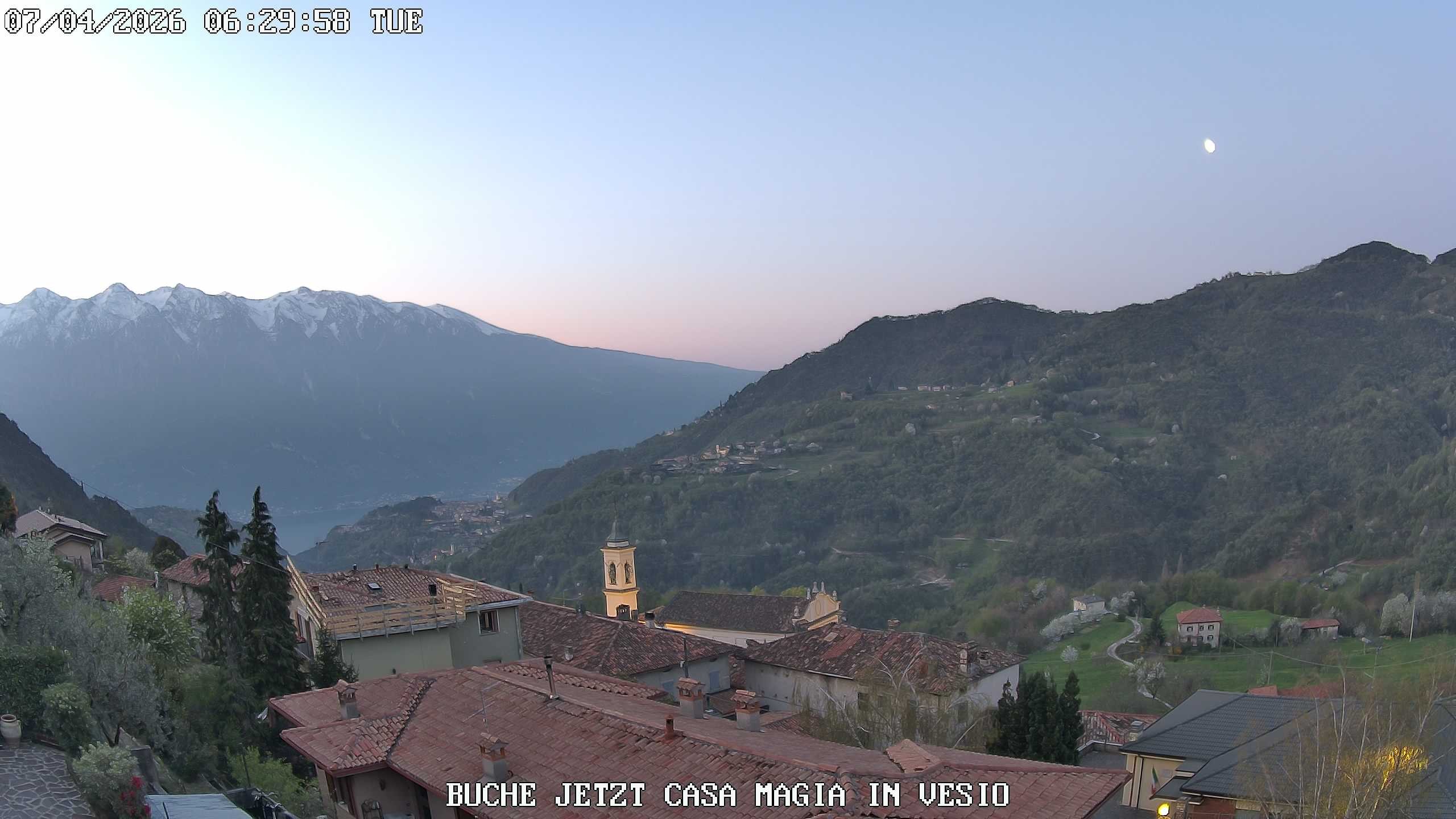 Archiv Foto Webcam Casa Magia in Vesio, Tremosine sul Garda