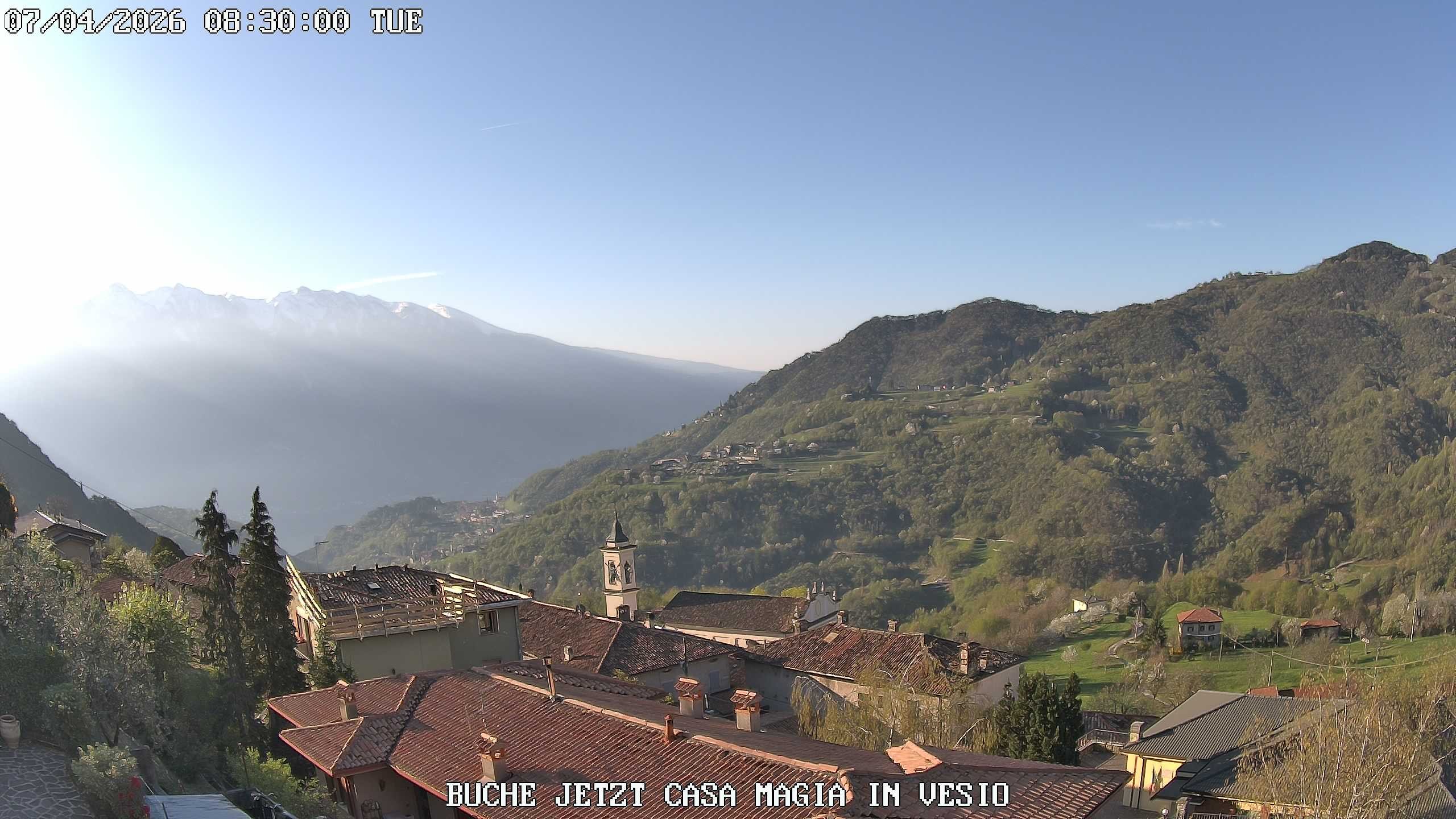 Archiv Foto Webcam Casa Magia in Vesio, Tremosine sul Garda