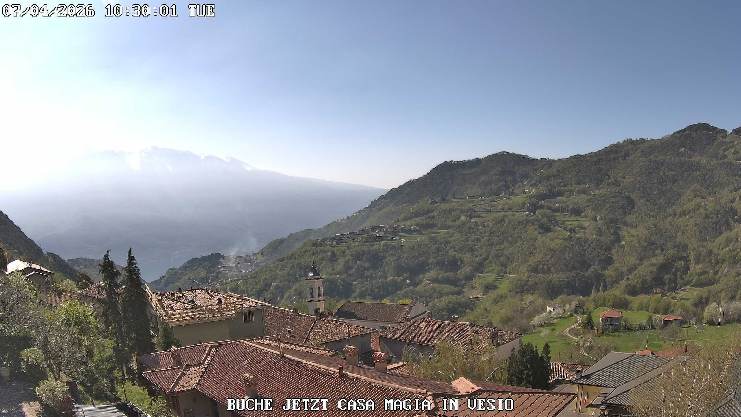 Archiv Foto Webcam Casa Magia in Vesio, Tremosine sul Garda