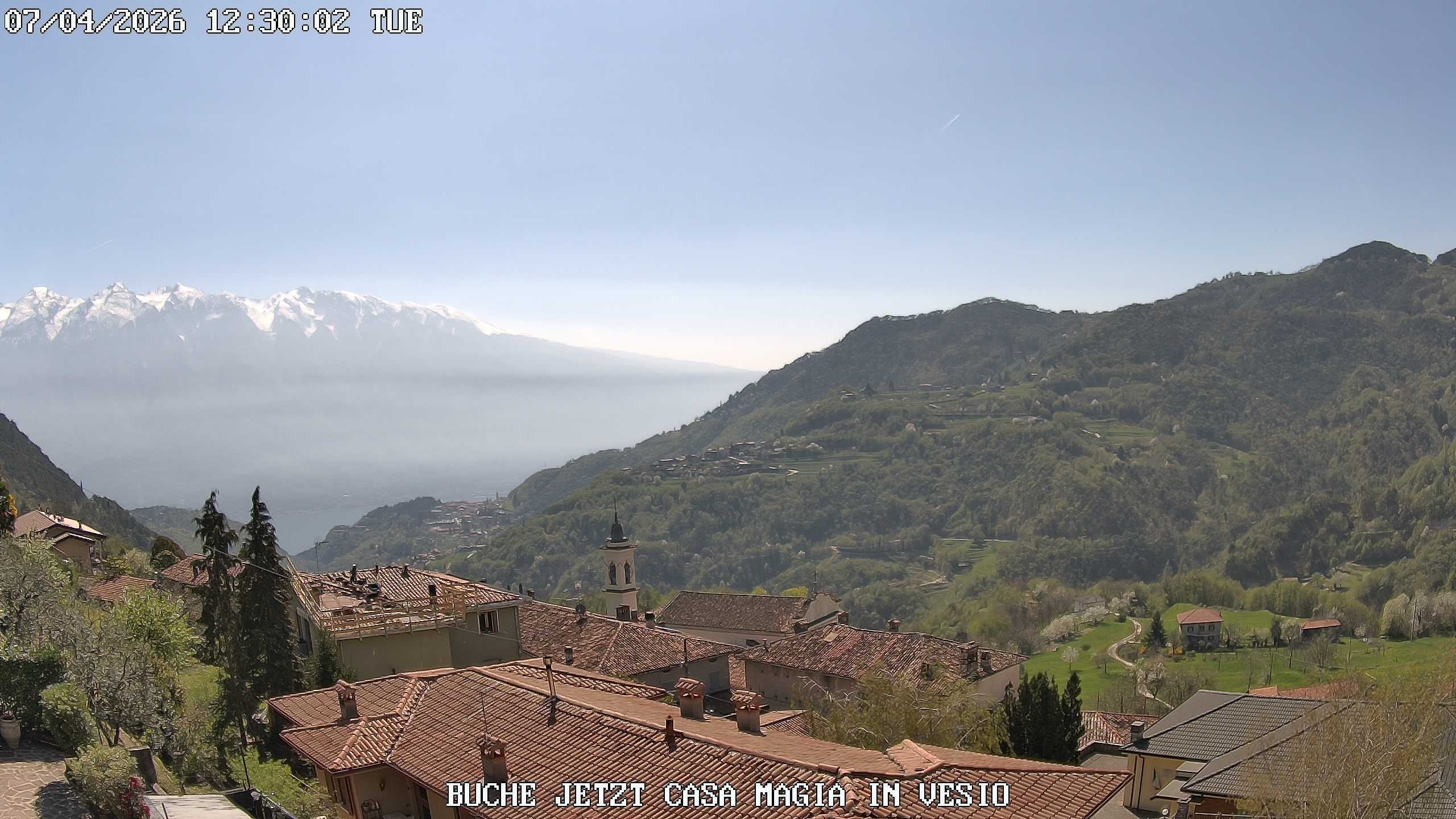 Archiv Foto Webcam Casa Magia in Vesio, Tremosine sul Garda
