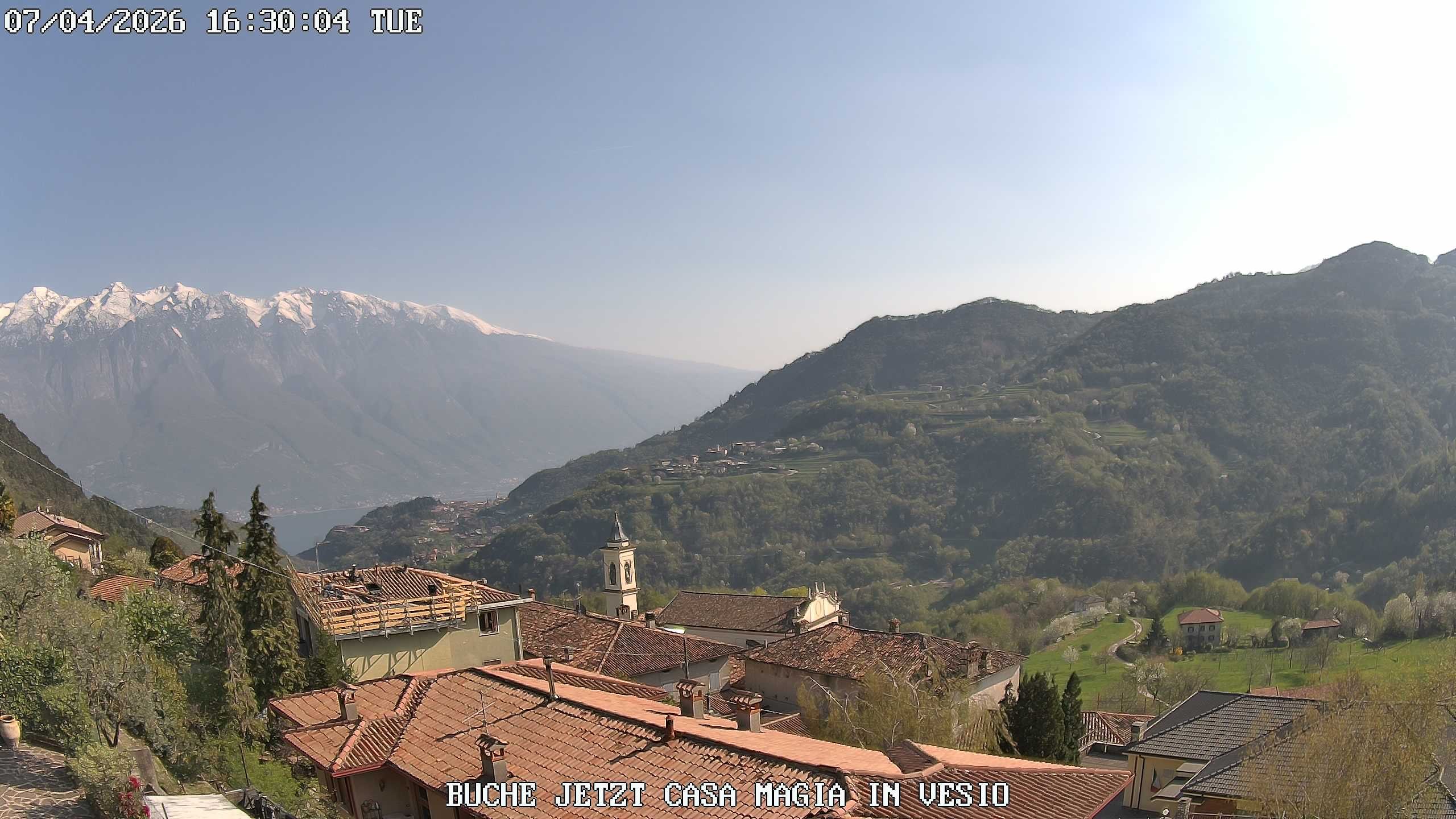Archiv Foto Webcam Casa Magia in Vesio, Tremosine sul Garda