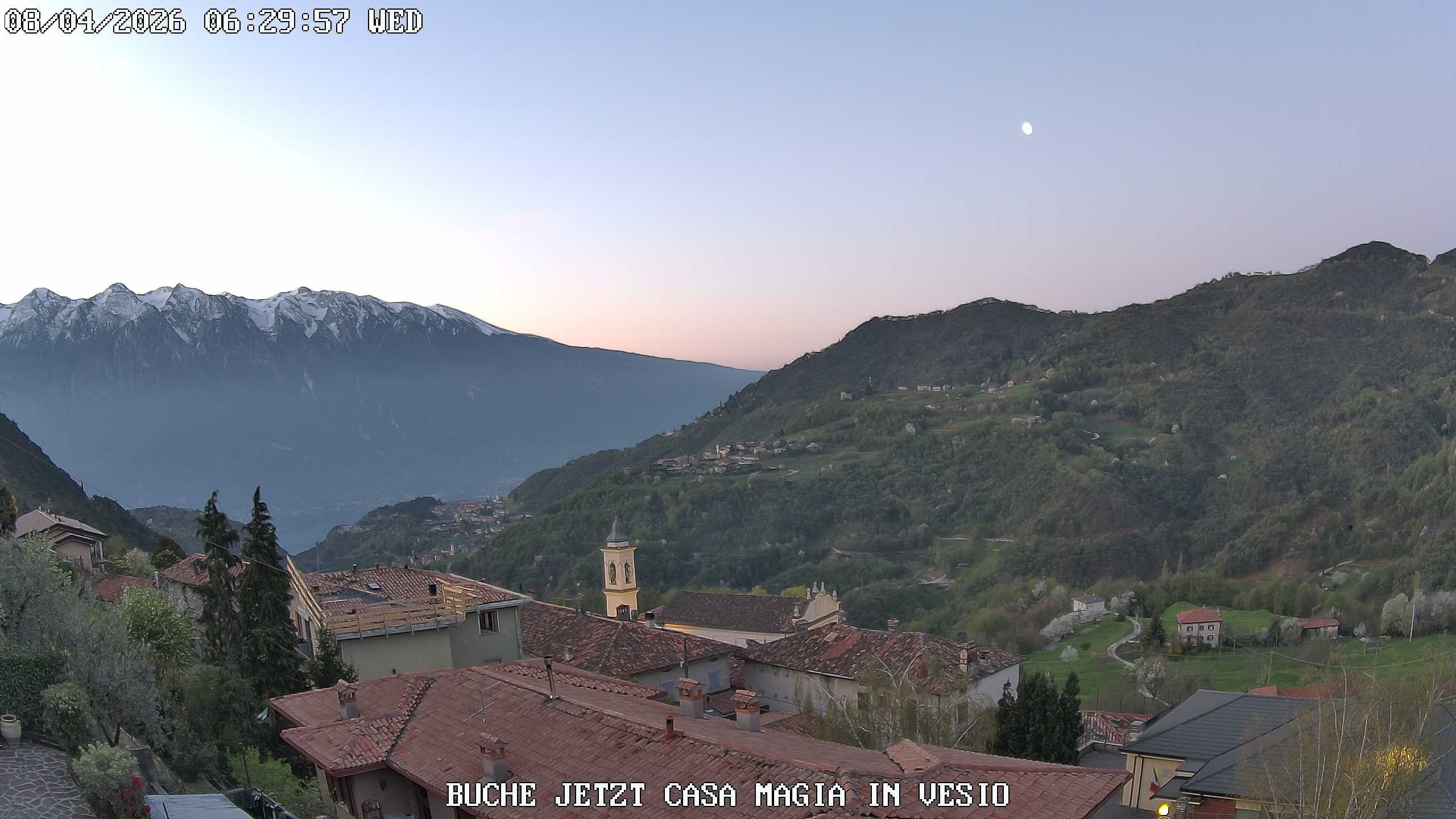 Archiv Foto Webcam Casa Magia in Vesio, Tremosine sul Garda