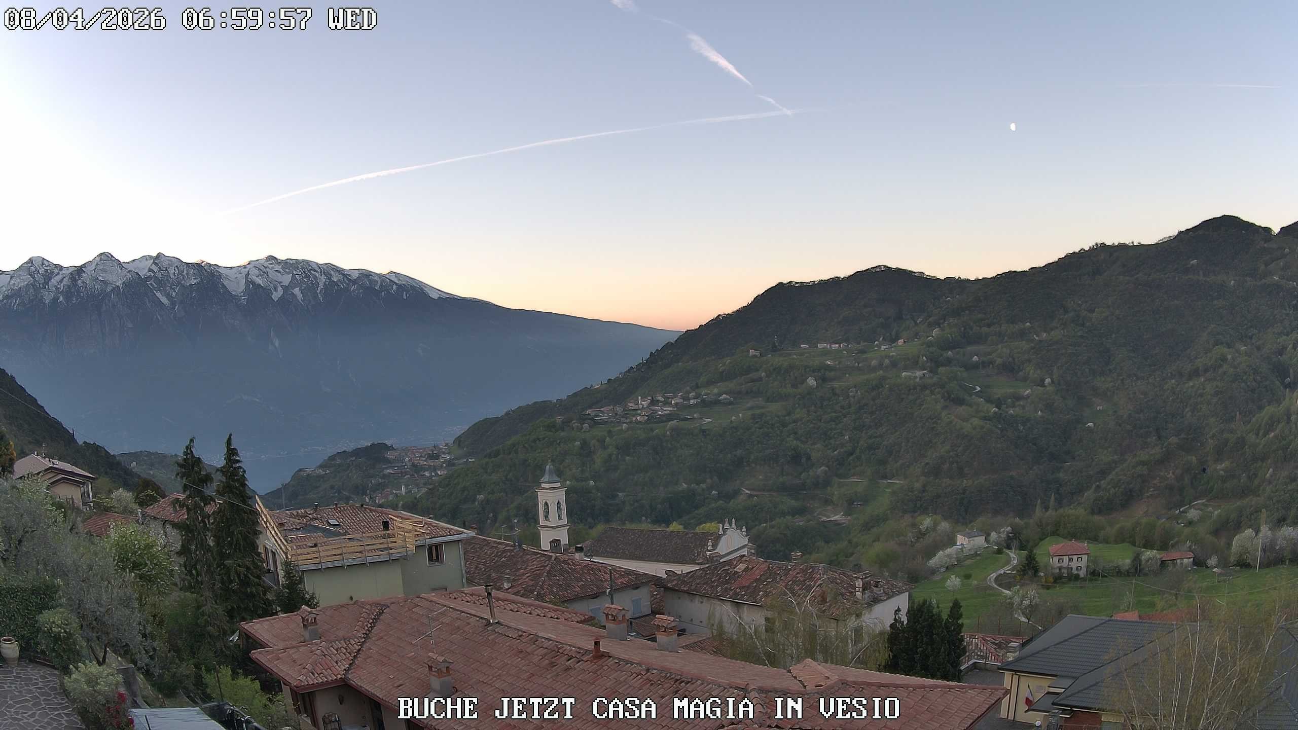 Archiv Foto Webcam Casa Magia in Vesio, Tremosine sul Garda