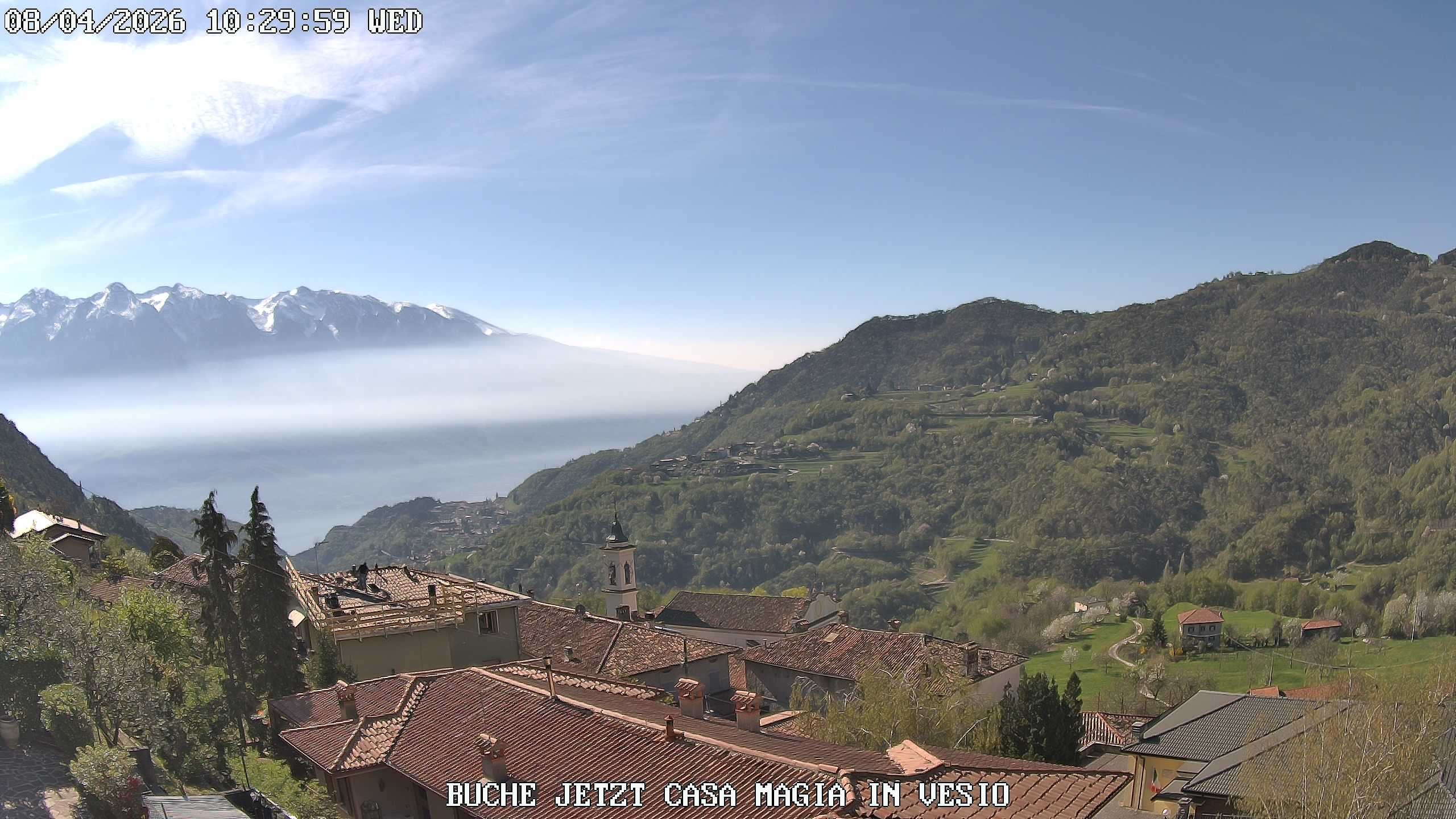 Archiv Foto Webcam Casa Magia in Vesio, Tremosine sul Garda