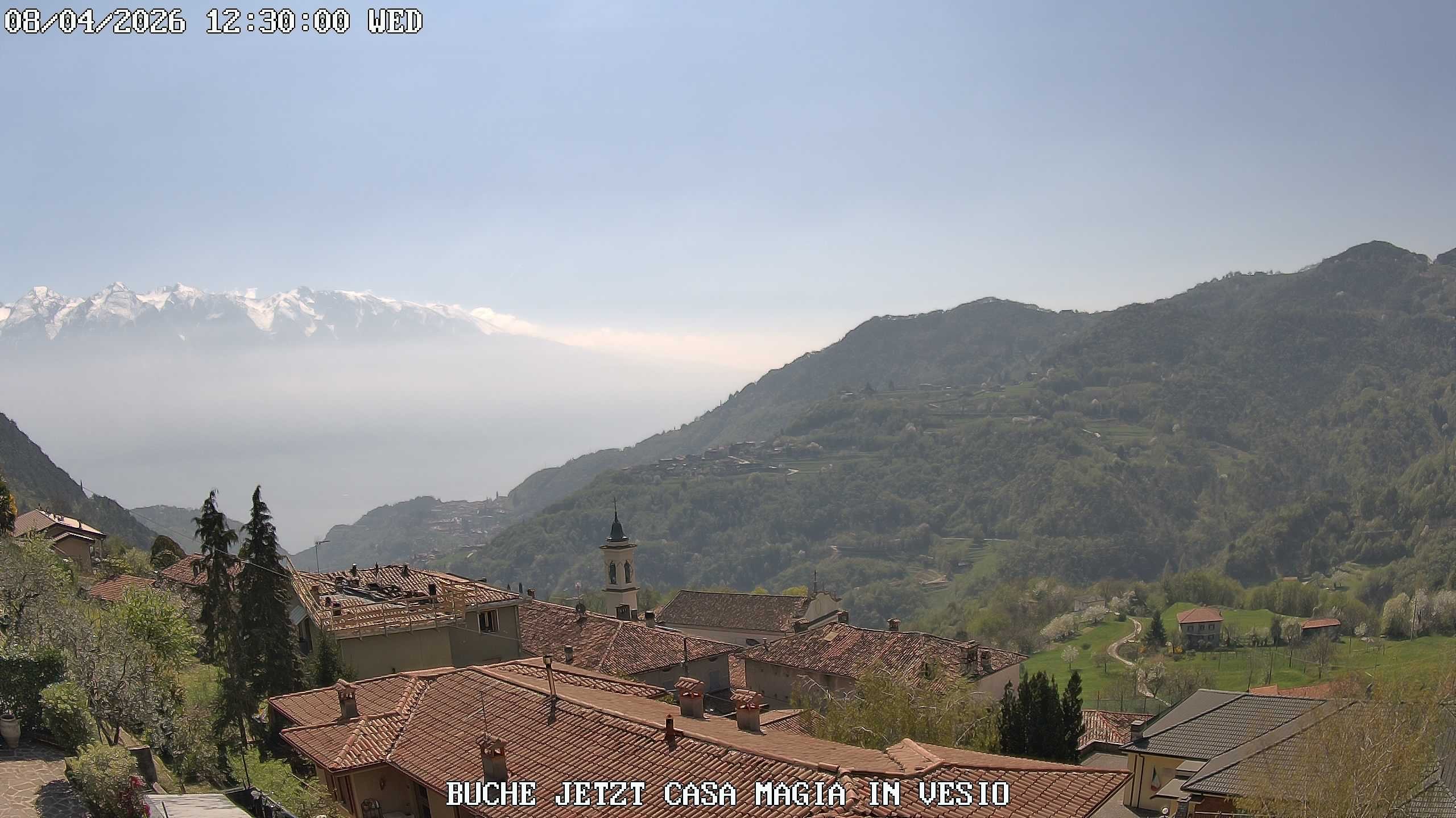 Archiv Foto Webcam Casa Magia in Vesio, Tremosine sul Garda