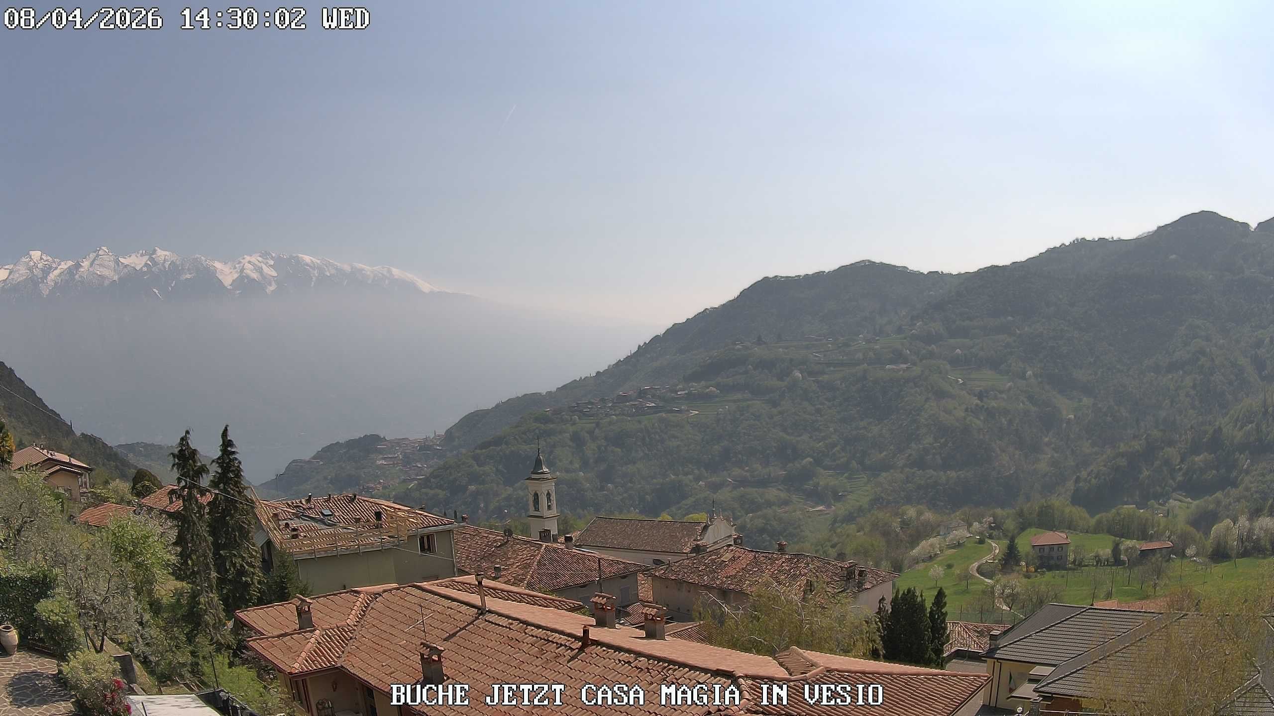 Archiv Foto Webcam Casa Magia in Vesio, Tremosine sul Garda