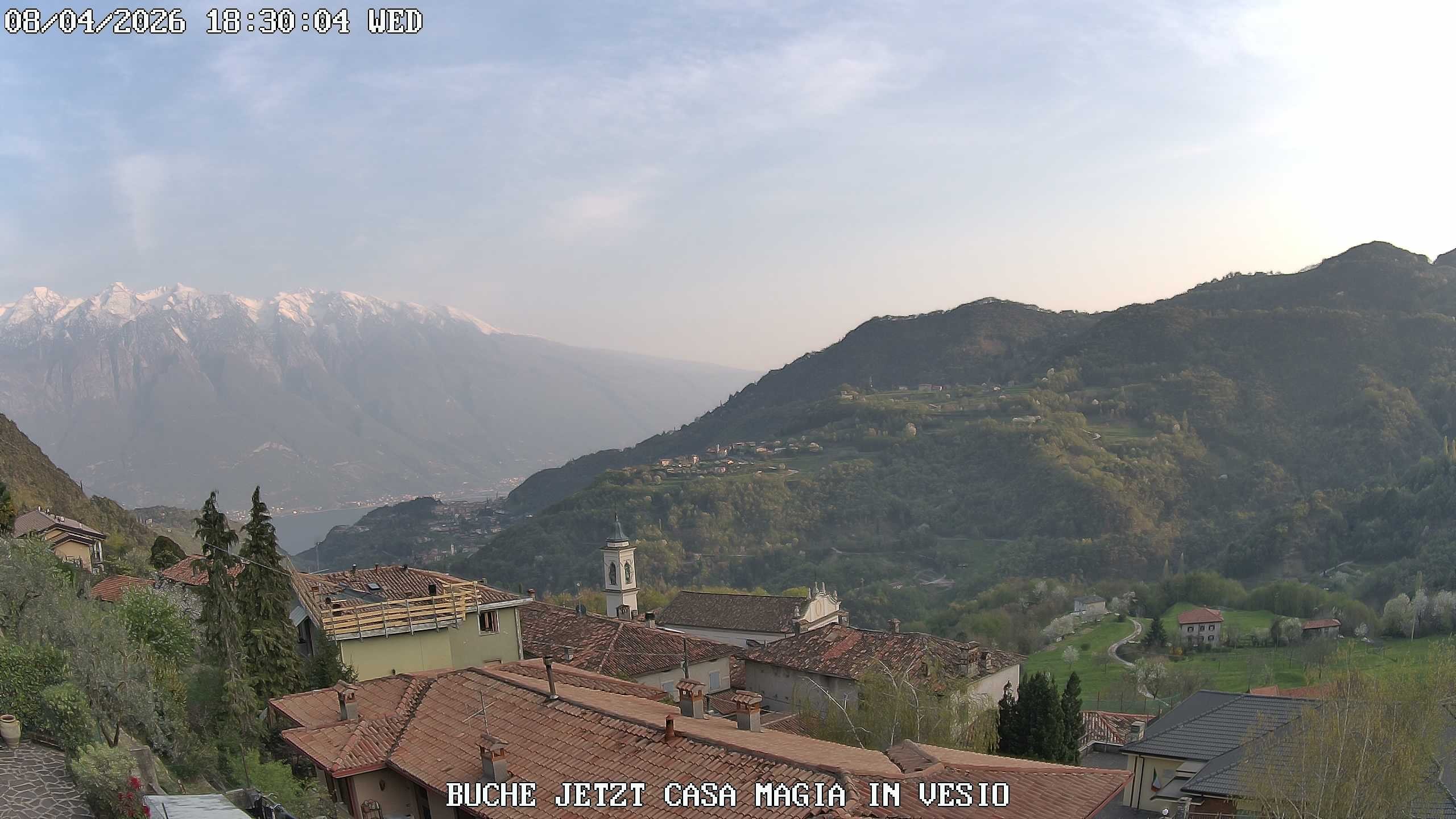 Archiv Foto Webcam Casa Magia in Vesio, Tremosine sul Garda