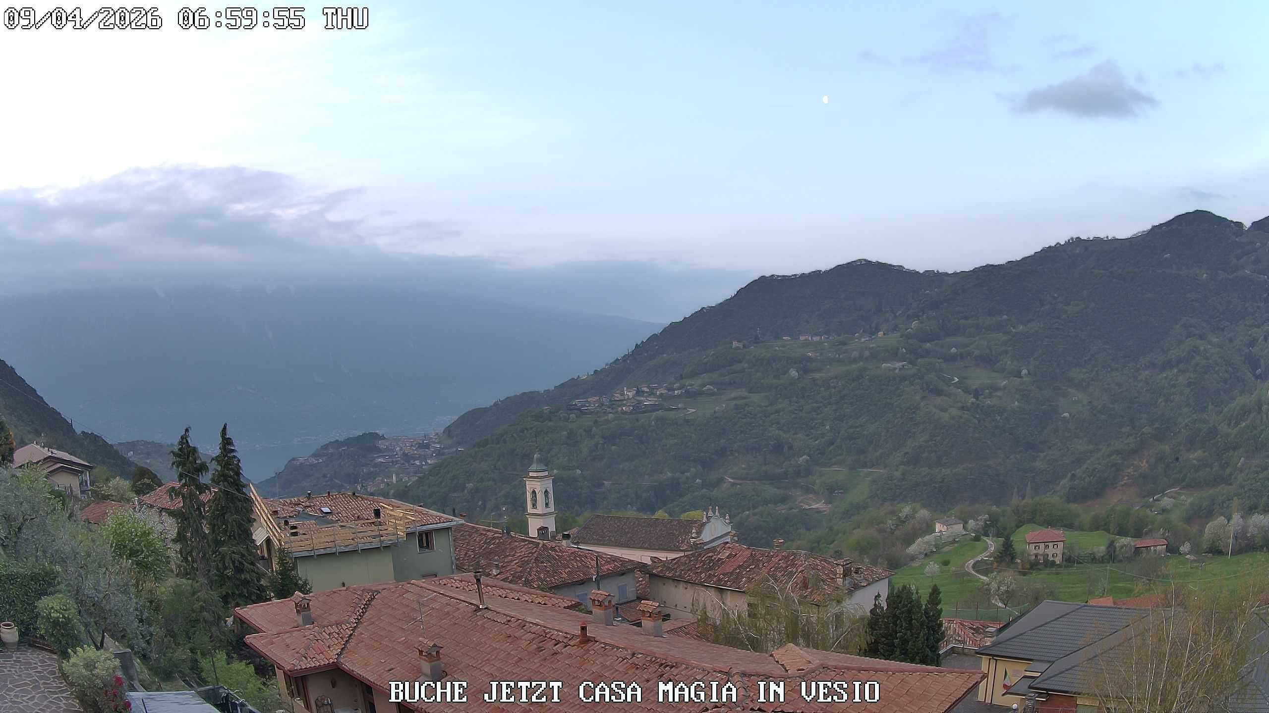 Archiv Foto Webcam Casa Magia in Vesio, Tremosine sul Garda