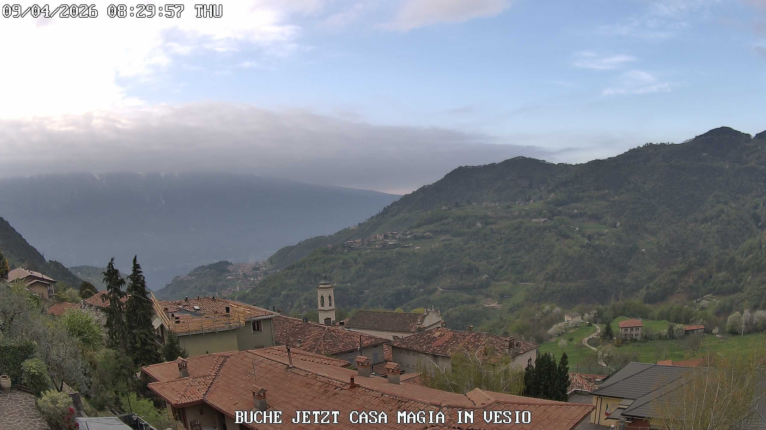 Archiv Foto Webcam Casa Magia in Vesio, Tremosine sul Garda