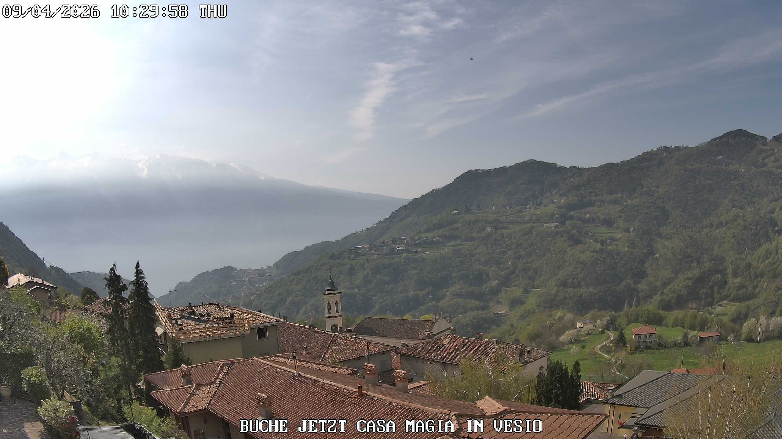 Archived image Webcam Lake Garda Casa Magia, Tremosine sul Garda