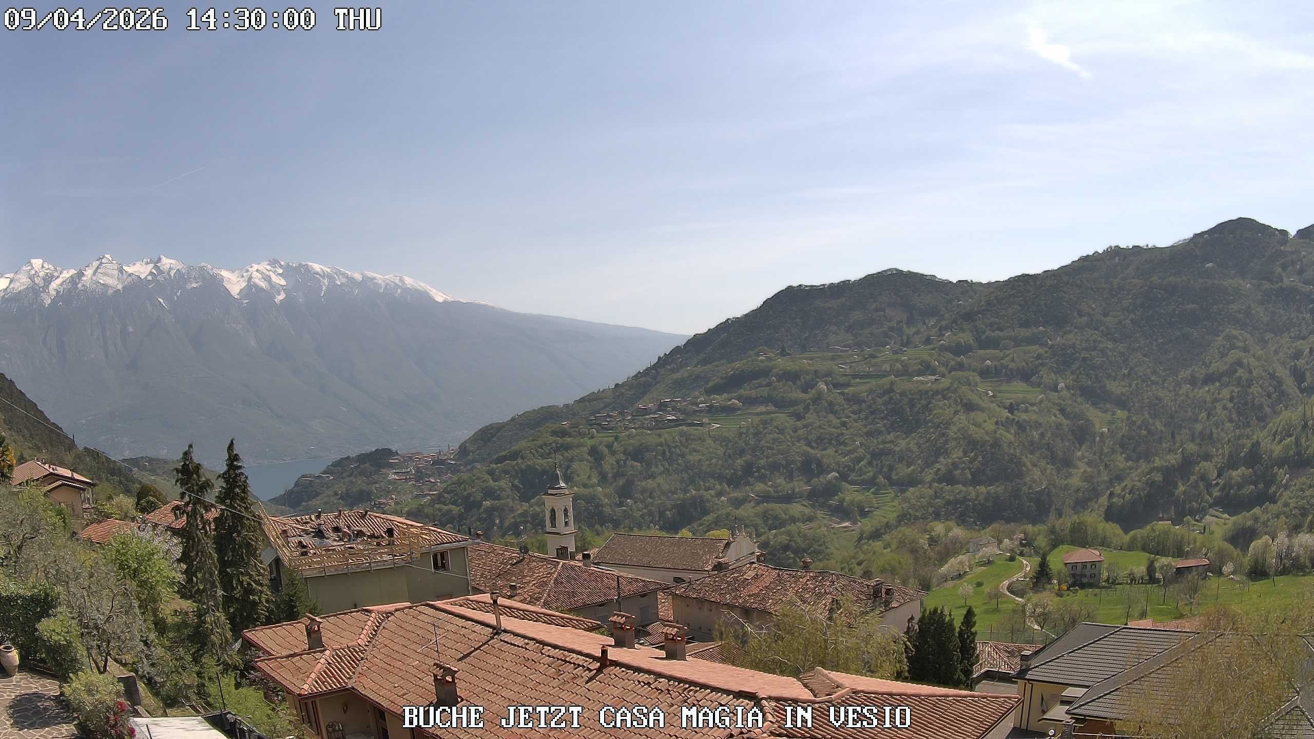 Archiv Foto Webcam Casa Magia in Vesio, Tremosine sul Garda